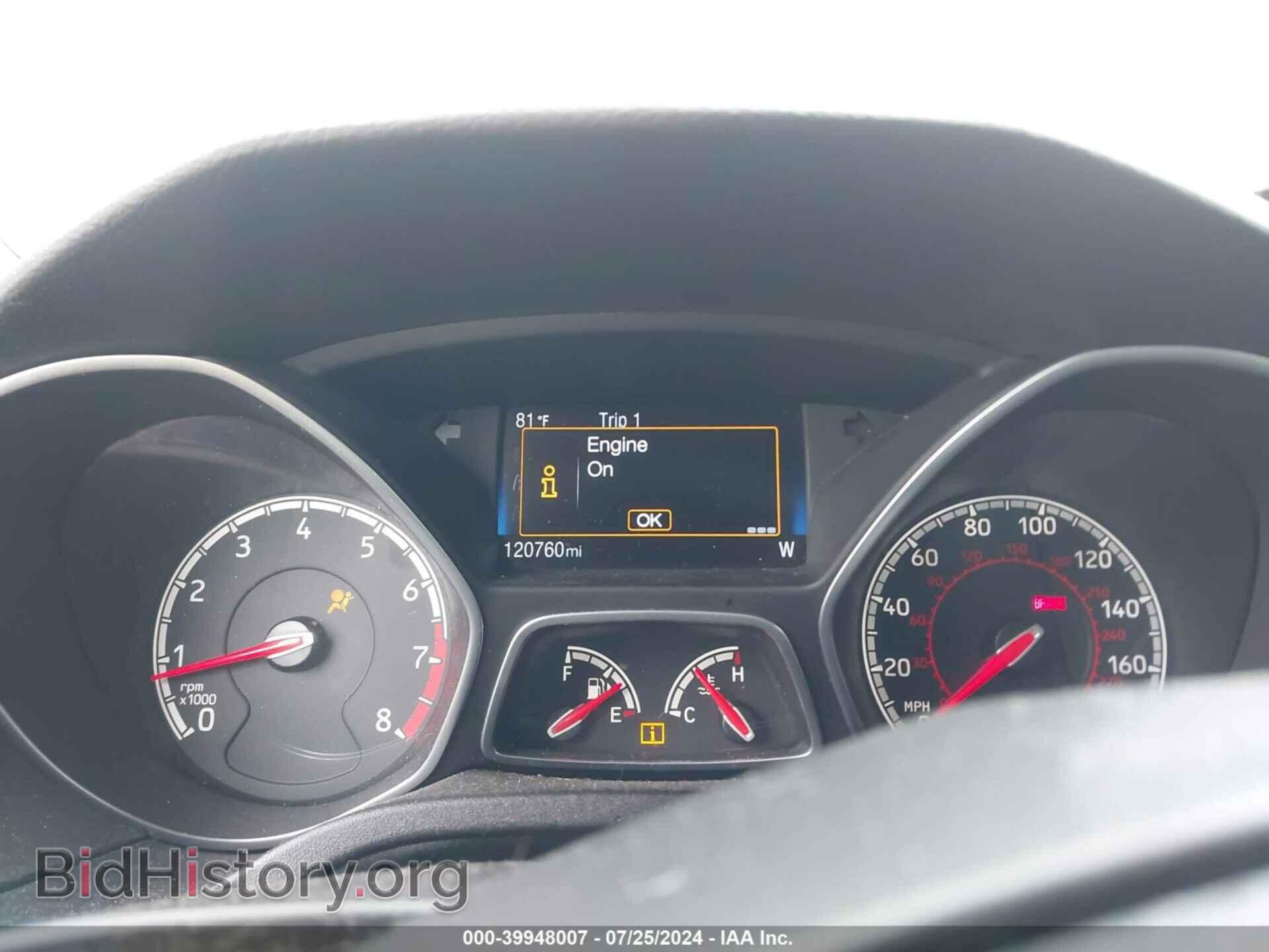 2016 FORD FOCUS ST - VIN: 1FADP3L90GL362904 - Фото 7