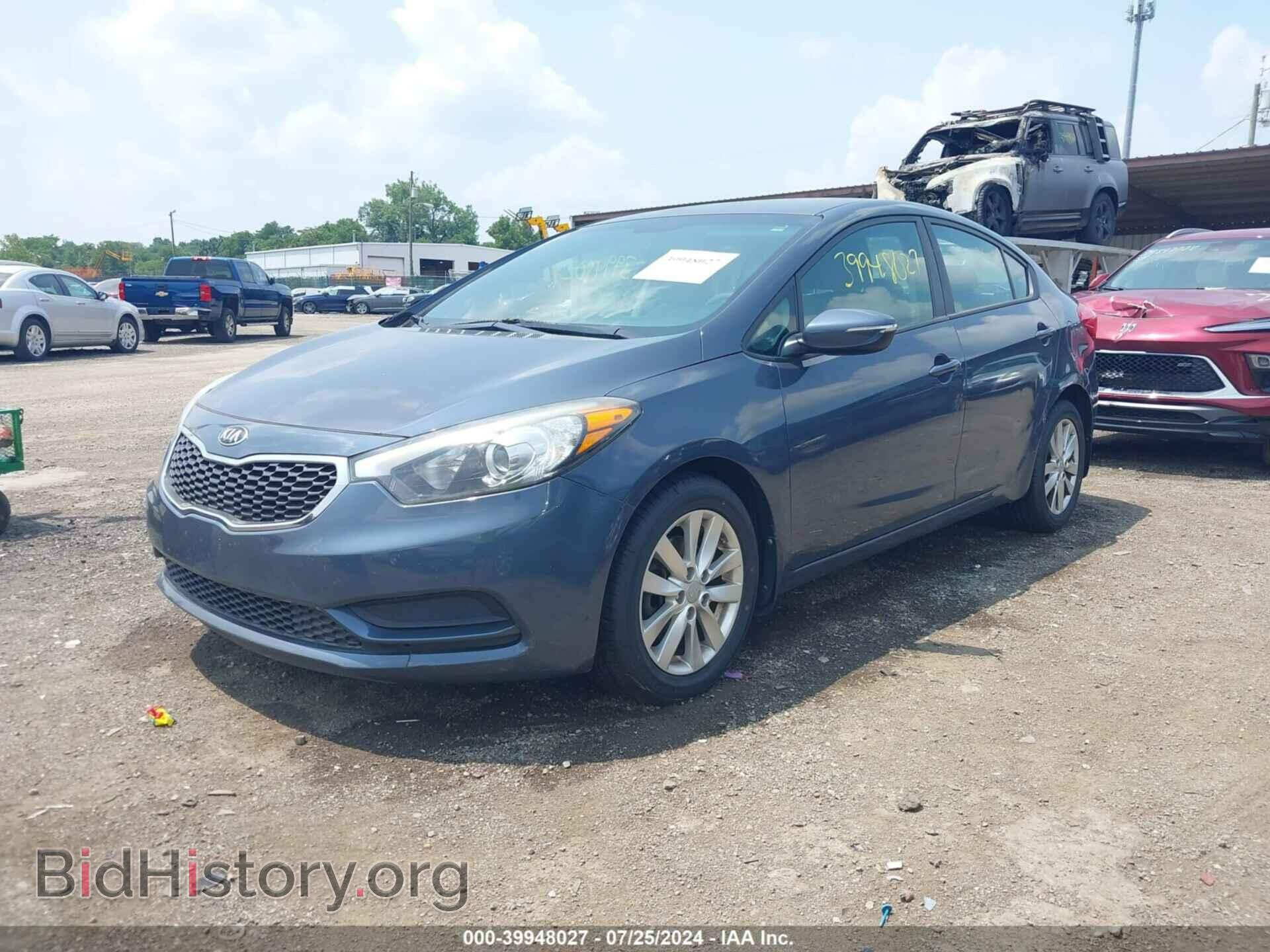 2014 KIA FORTE - VIN: KNAFX4A64E5192322 - Фото 2