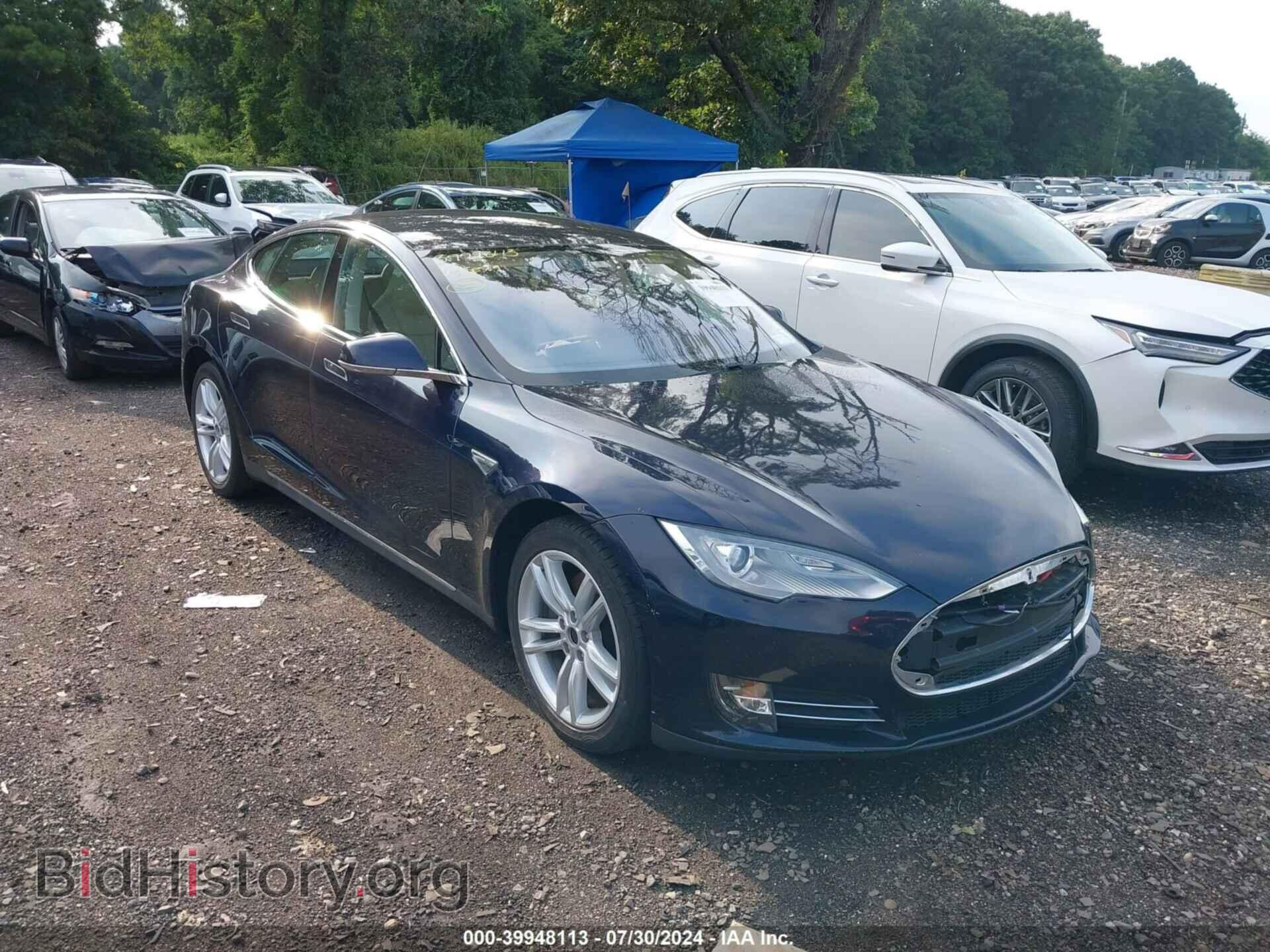 Фотография 5YJSA1H14EFP37557 - TESLA MODEL S 2014