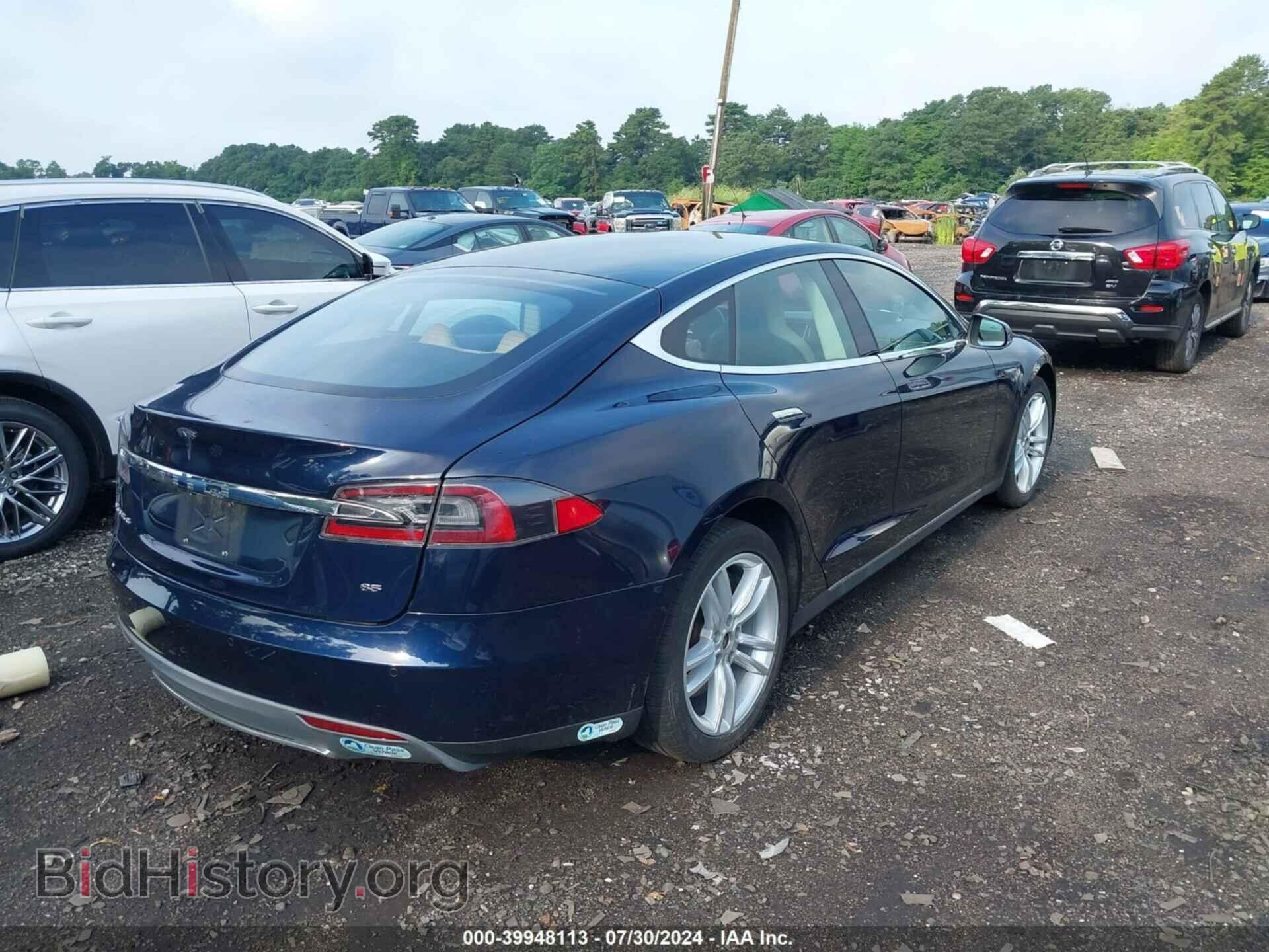 2014 TESLA MODEL S - VIN: 5YJSA1H14EFP37557 - Photo 4