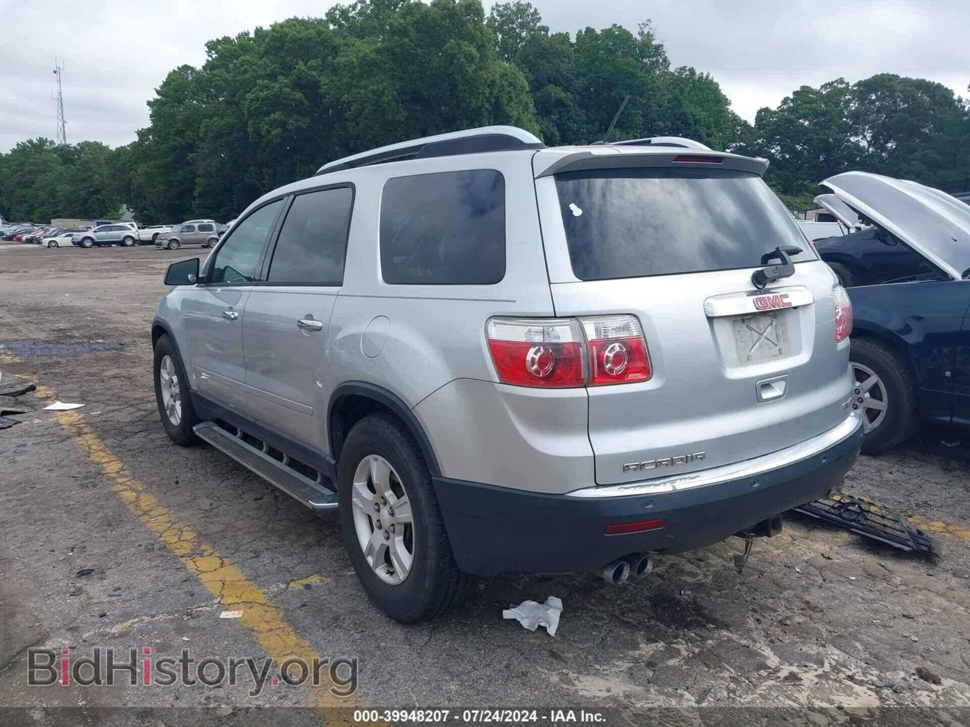 2010 GMC ACADIA - VIN: 1GKLVLED2AJ100449 - Фото 3