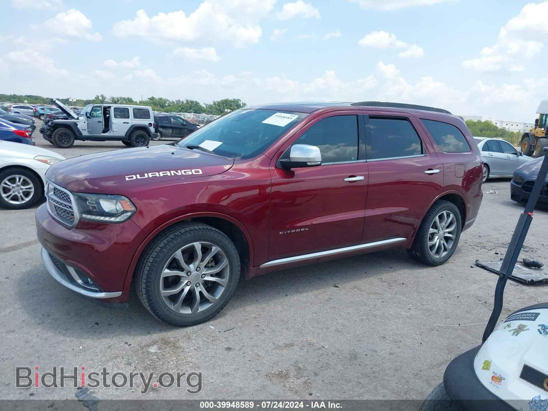 2017 DODGE DURANGO - VIN: 1C4RDHEGXHC677129 - Фото 2