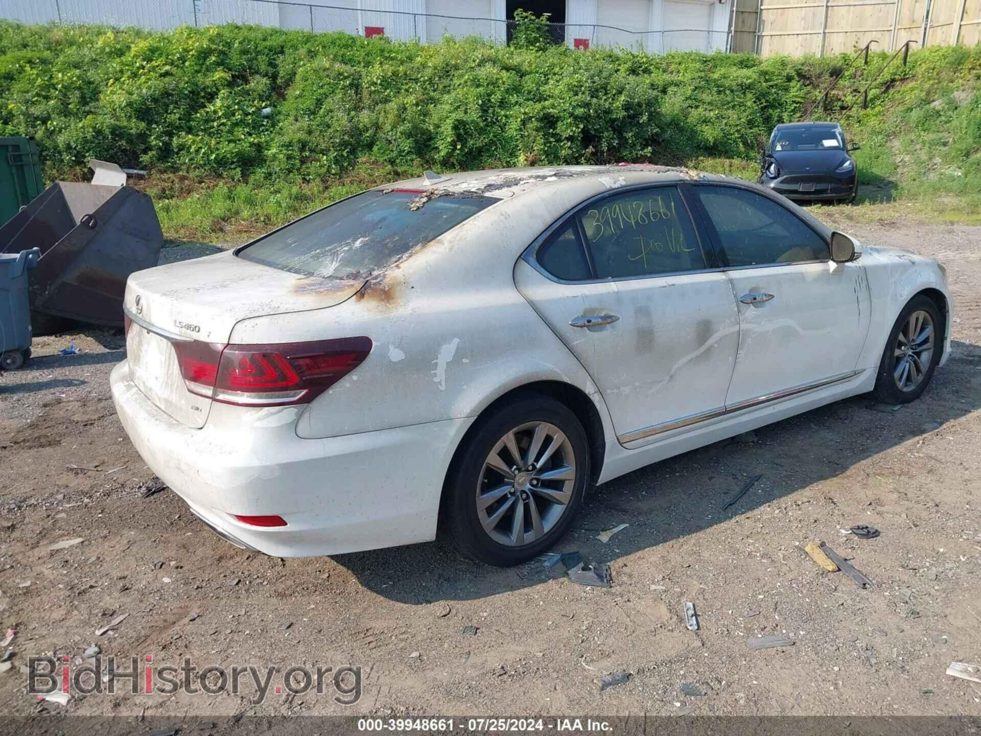 2013 LEXUS LS 460 - VIN: JTHCL5EF2D5019414 - Photo 4