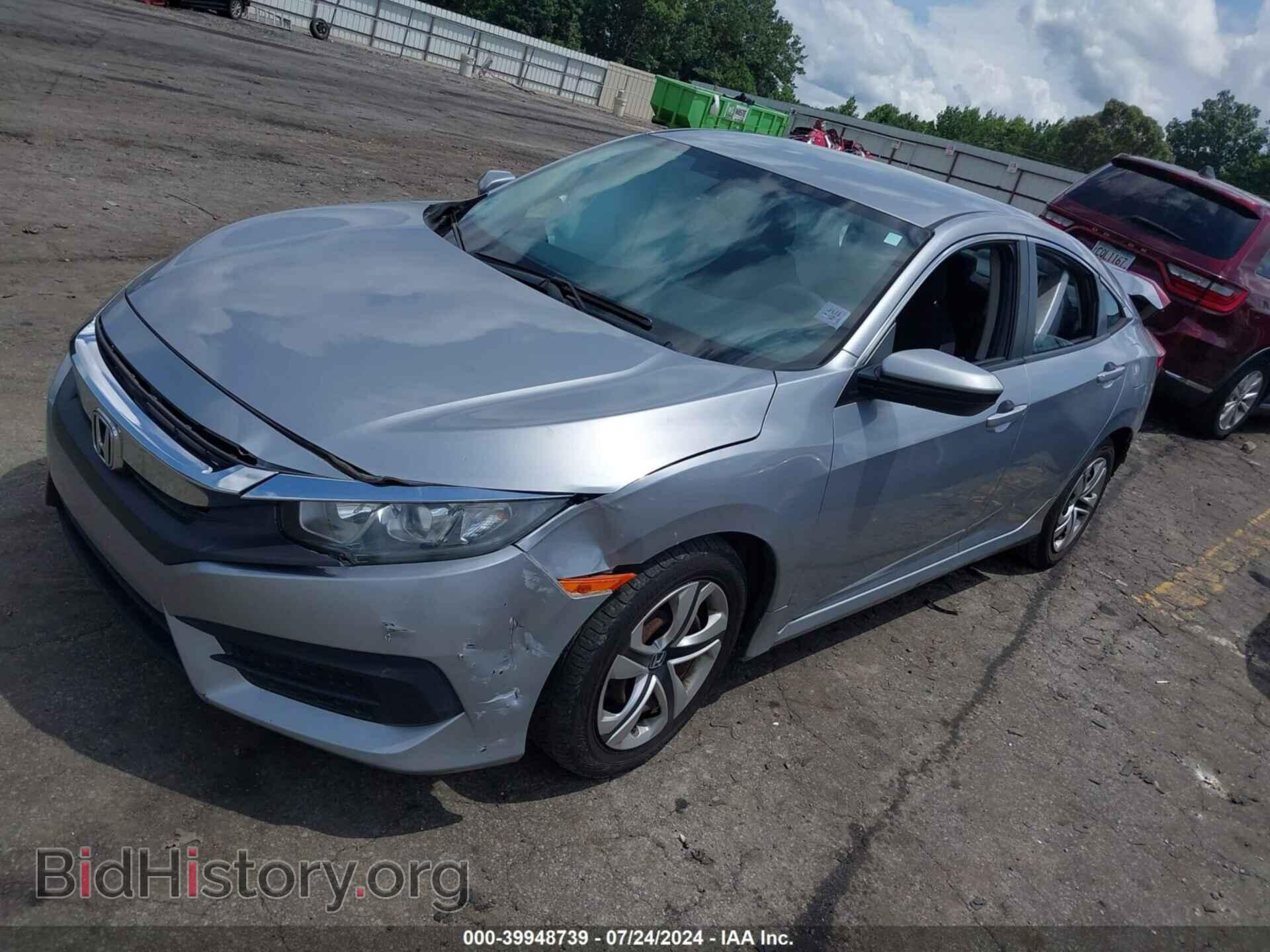 2017 HONDA CIVIC - VIN: 19XFC2F56HE008249 - Фото 2