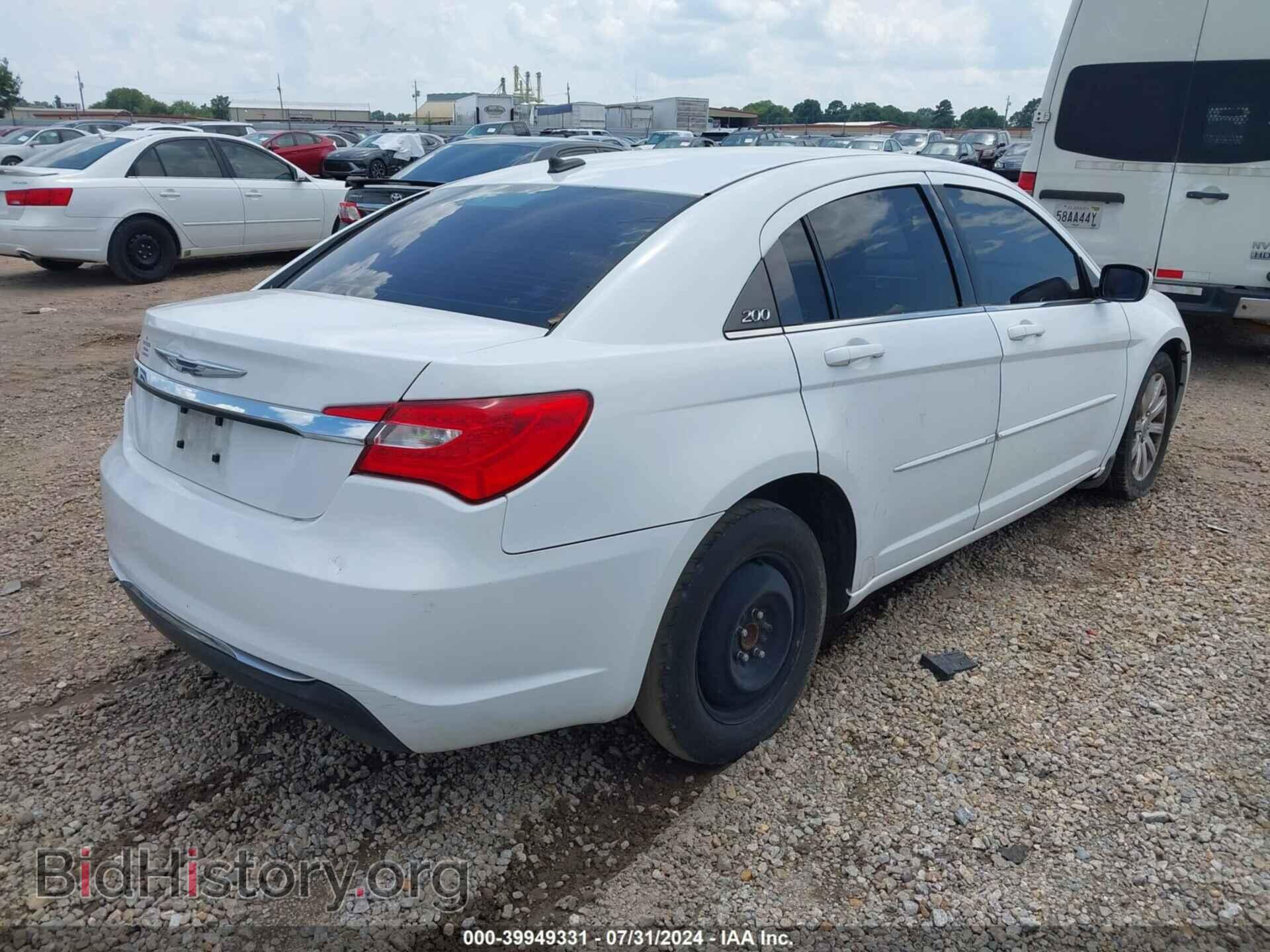 2013 CHRYSLER 200 - VIN: 1C3CCBBB6DN714601 - Фото 4