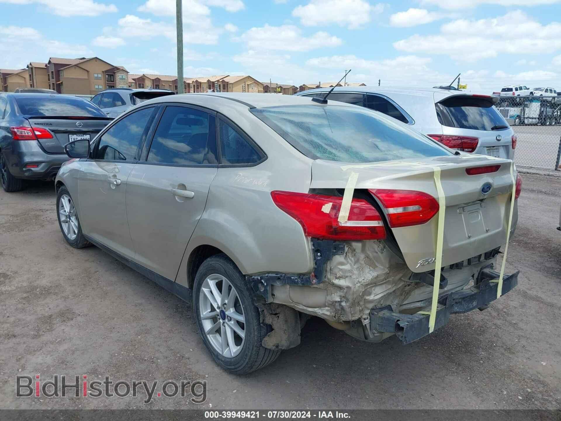 2017 FORD FOCUS - VIN: 1FADP3F25HL206437 - Фото 3