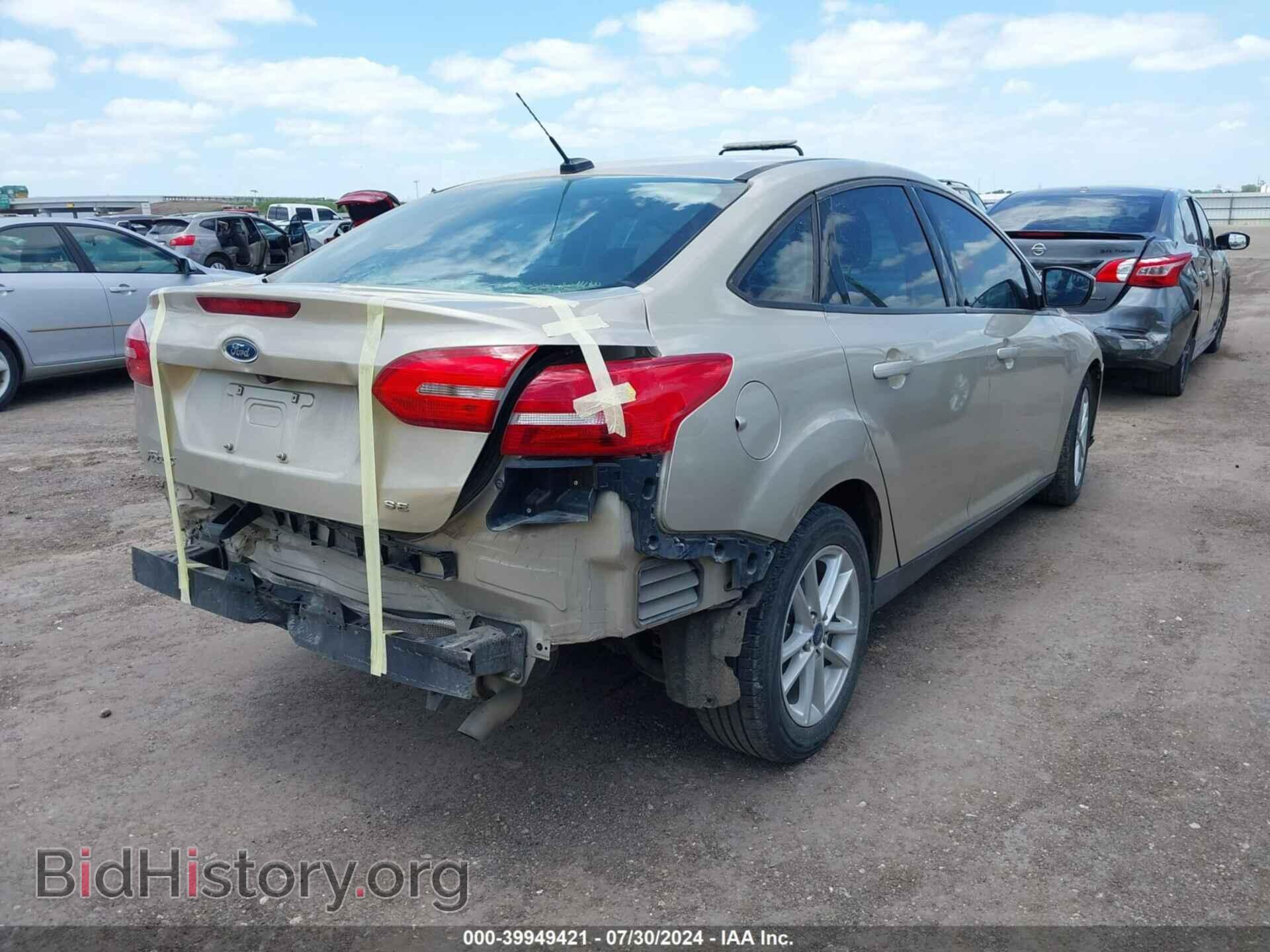 2017 FORD FOCUS - VIN: 1FADP3F25HL206437 - Фото 4