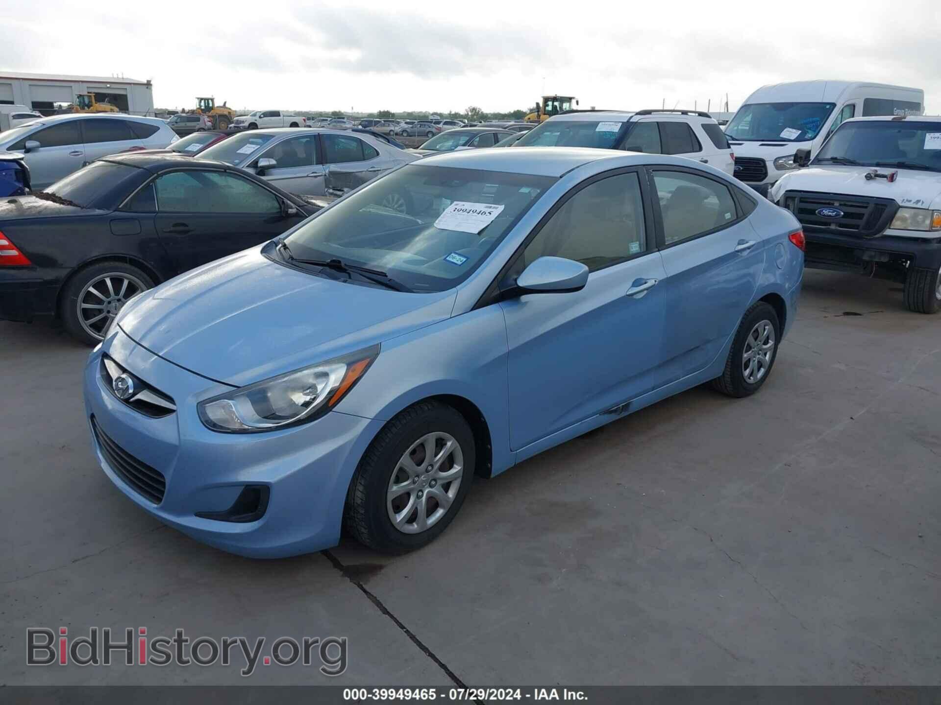 2014 HYUNDAI ACCENT - VIN: KMHCT4AE4EU613594 - Фото 2