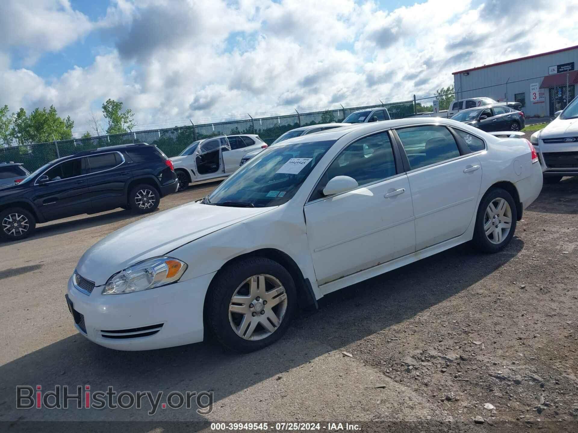2012 CHEVROLET IMPALA - VIN: 2G1WB5E33C1200490 - Photo 2