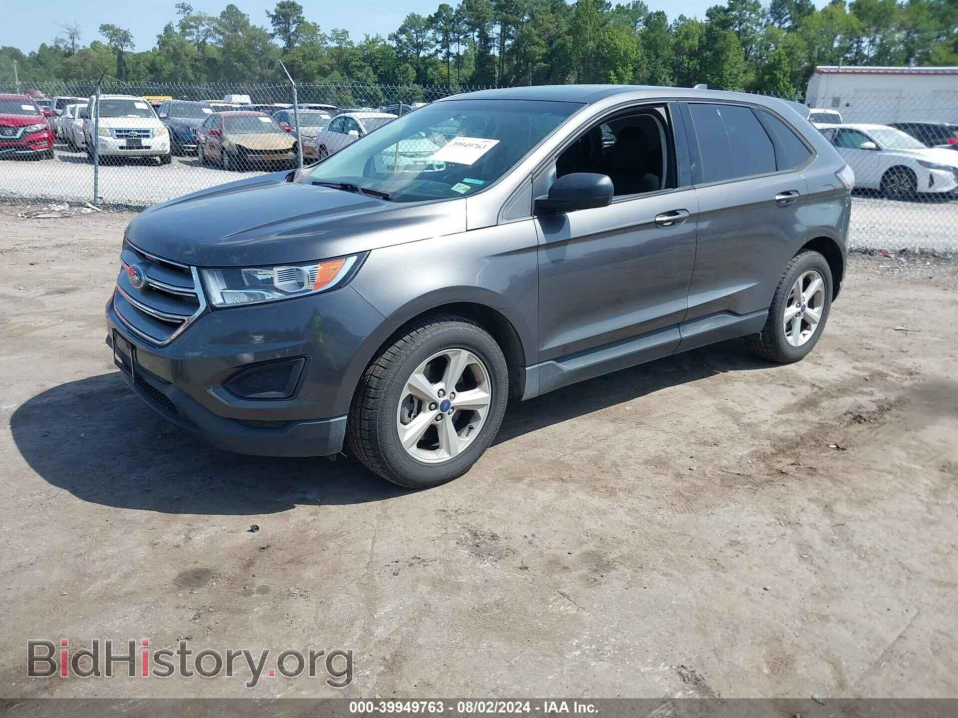 2015 FORD EDGE - VIN: 2FMTK4G88FBB43291 - Photo 2