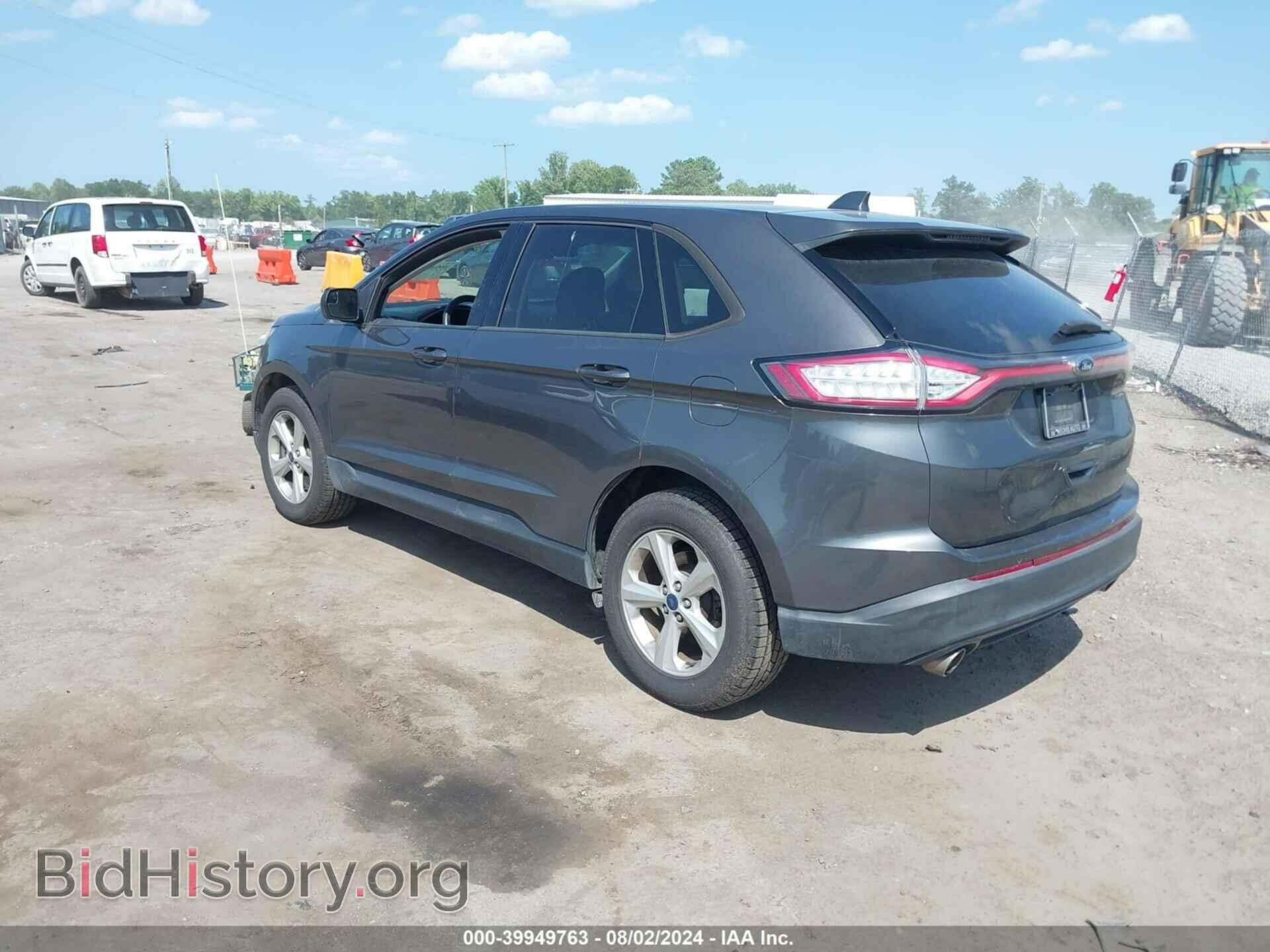 2015 FORD EDGE - VIN: 2FMTK4G88FBB43291 - Photo 3