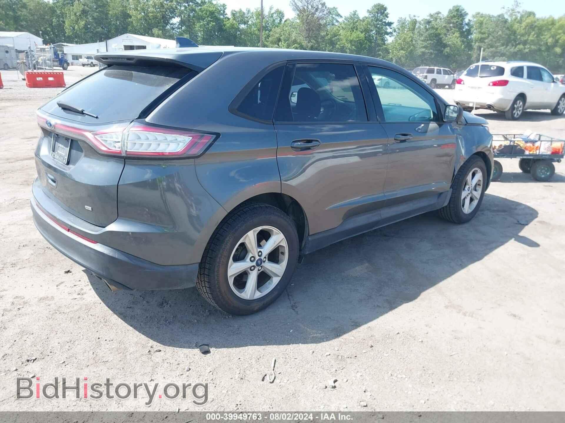 2015 FORD EDGE - VIN: 2FMTK4G88FBB43291 - Photo 4