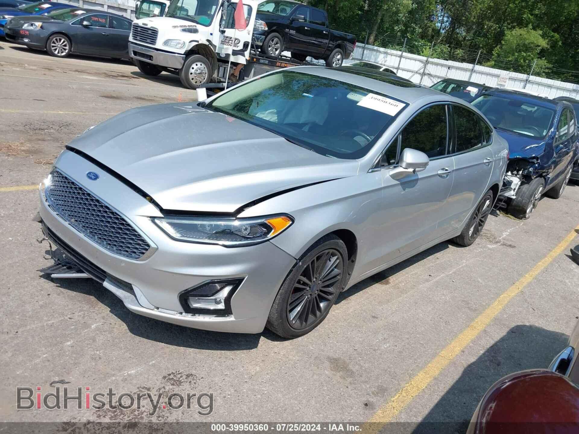 2019 FORD FUSION - VIN: 3FA6P0D95KR154565 - Фото 2