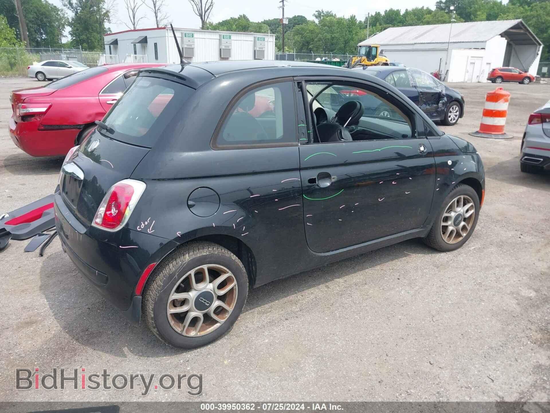 2014 FIAT 500 - VIN: 3C3CFFAR0ET241535 - Фото 4