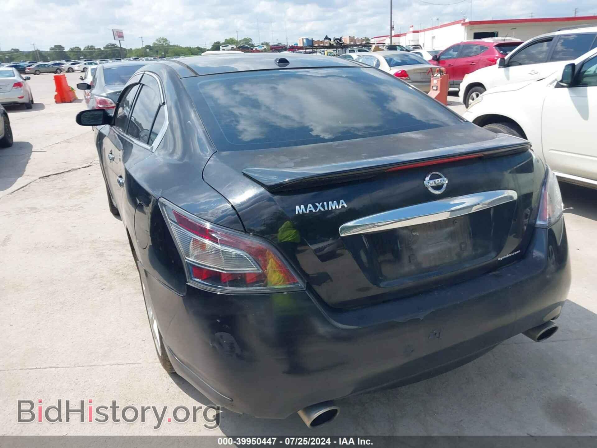 2012 NISSAN MAXIMA - VIN: 1N4AA5AP5CC844814 - Фото 3