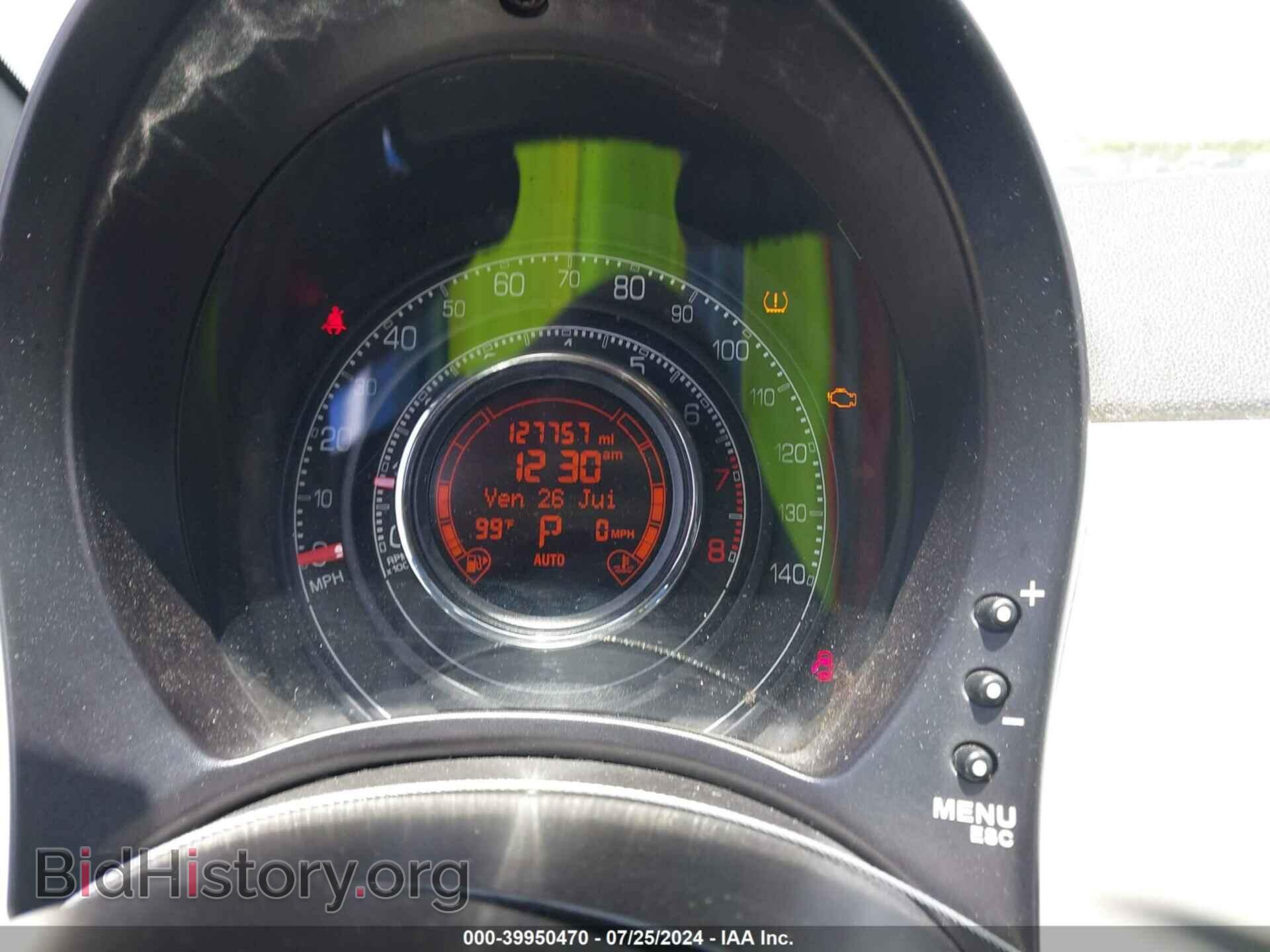 2012 FIAT 500 - VIN: 3C3CFFBR5CT126263 - Фото 7