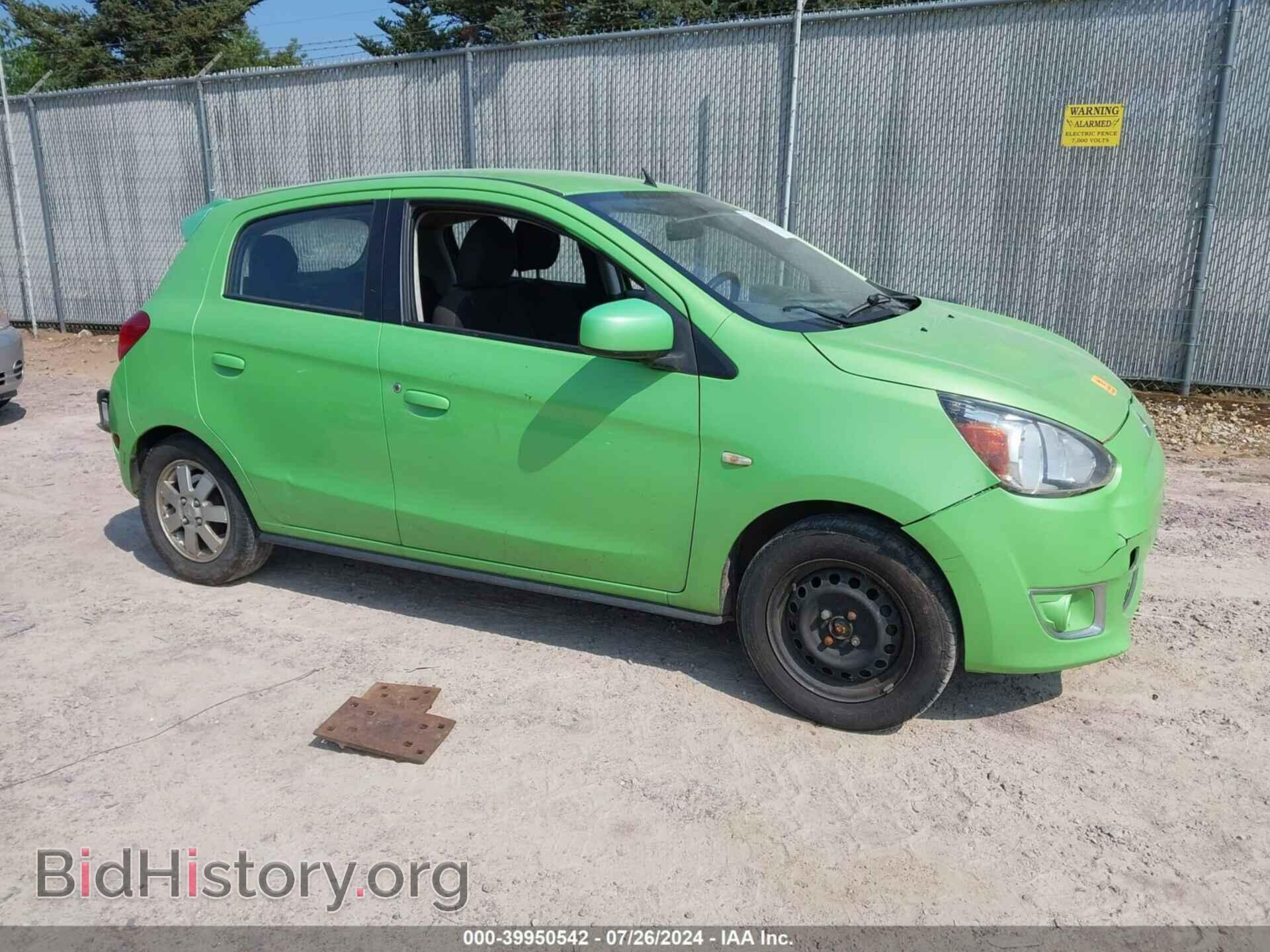 Photo ML32A4HJ0EH013658 - MITSUBISHI MIRAGE 2014