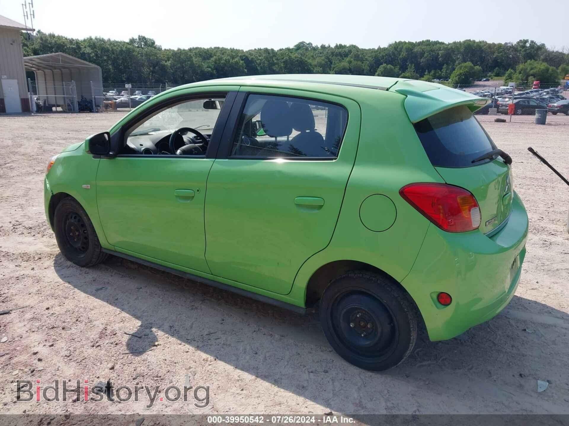 2014 MITSUBISHI MIRAGE - VIN: ML32A4HJ0EH013658 - Фото 3