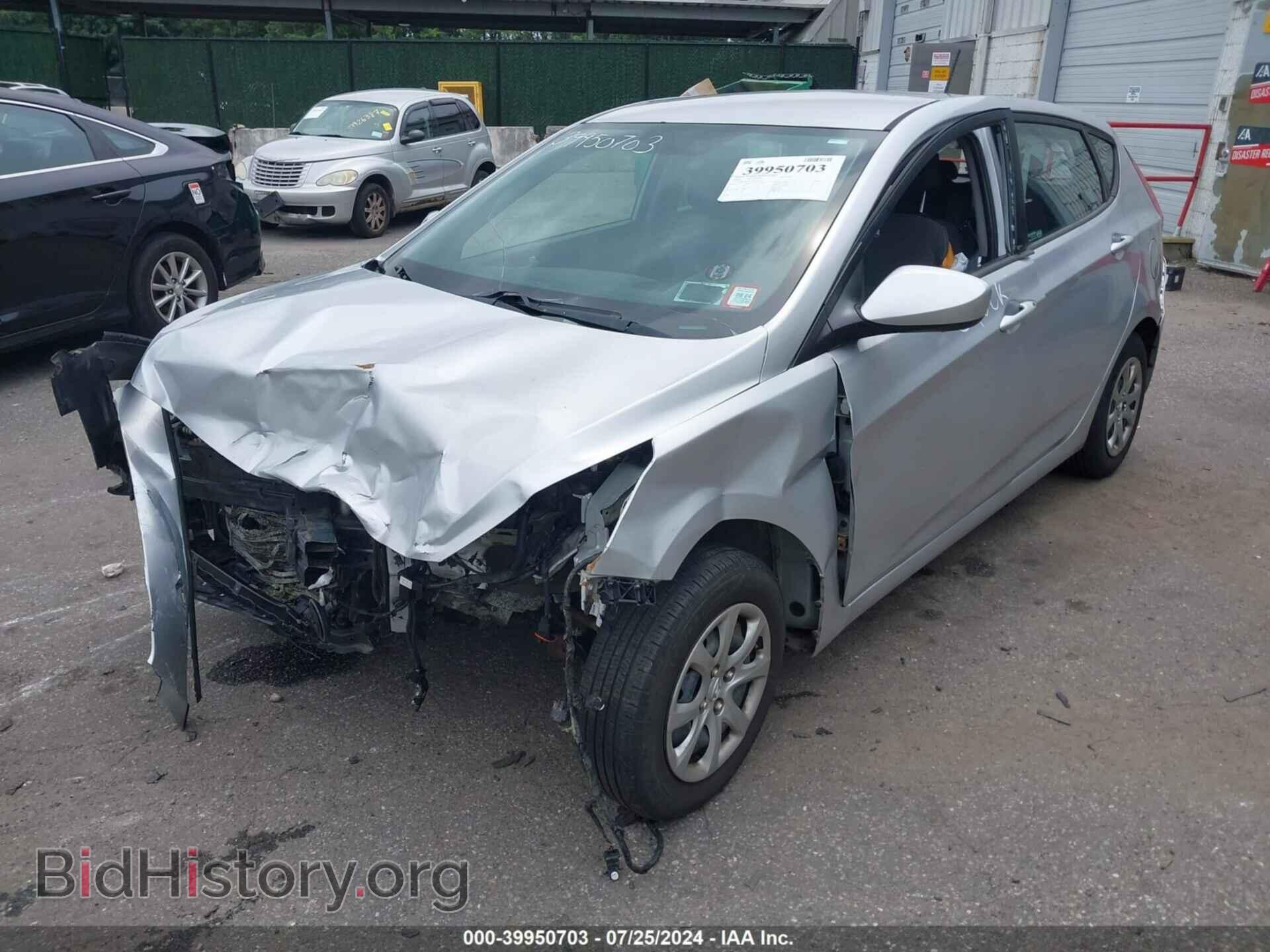 2012 HYUNDAI ACCENT - VIN: KMHCT5AEXCU021376 - Фото 2