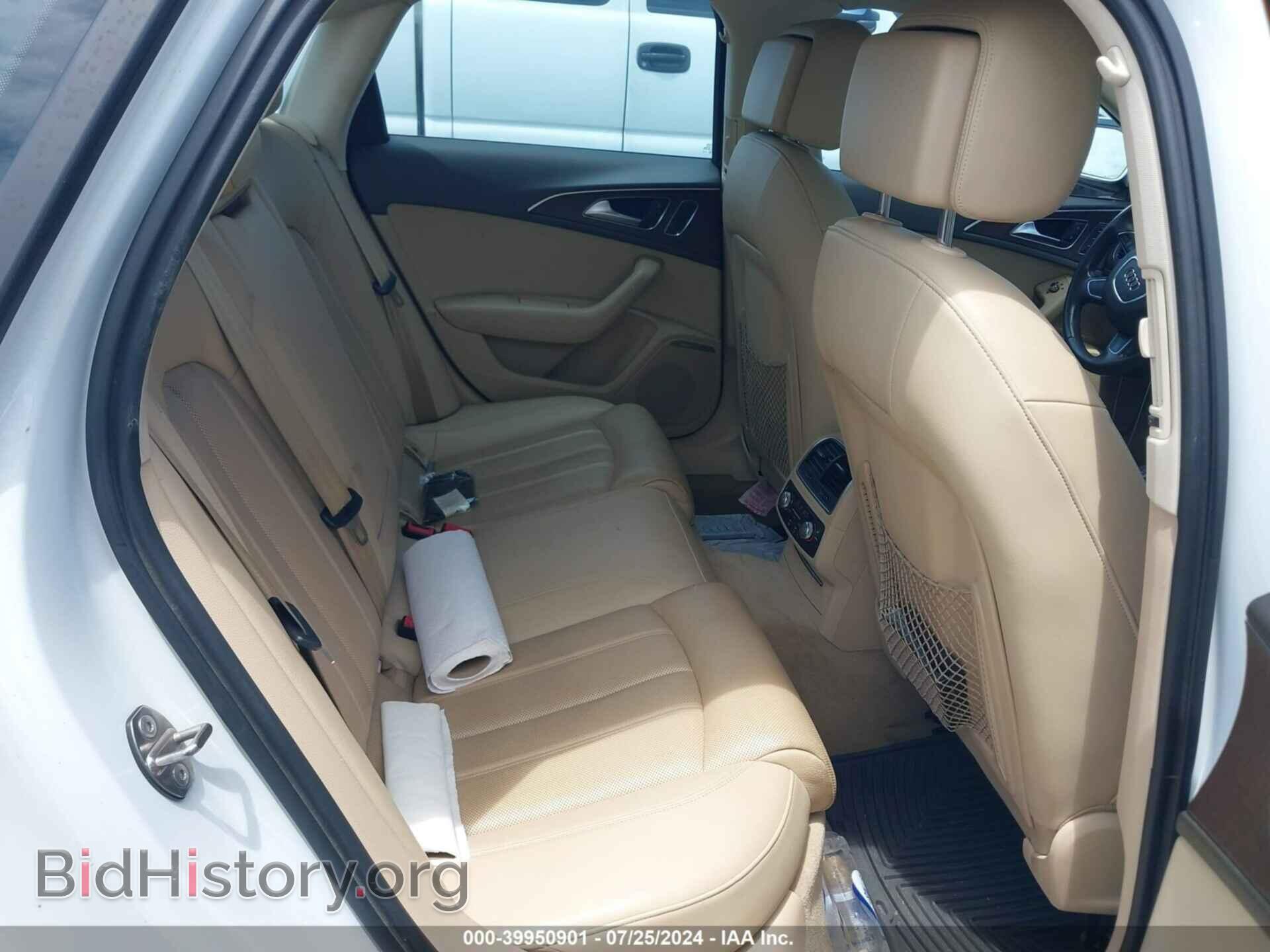 2012 AUDI A6 - VIN: WAUFGAFC0CN042265 - Фото 8