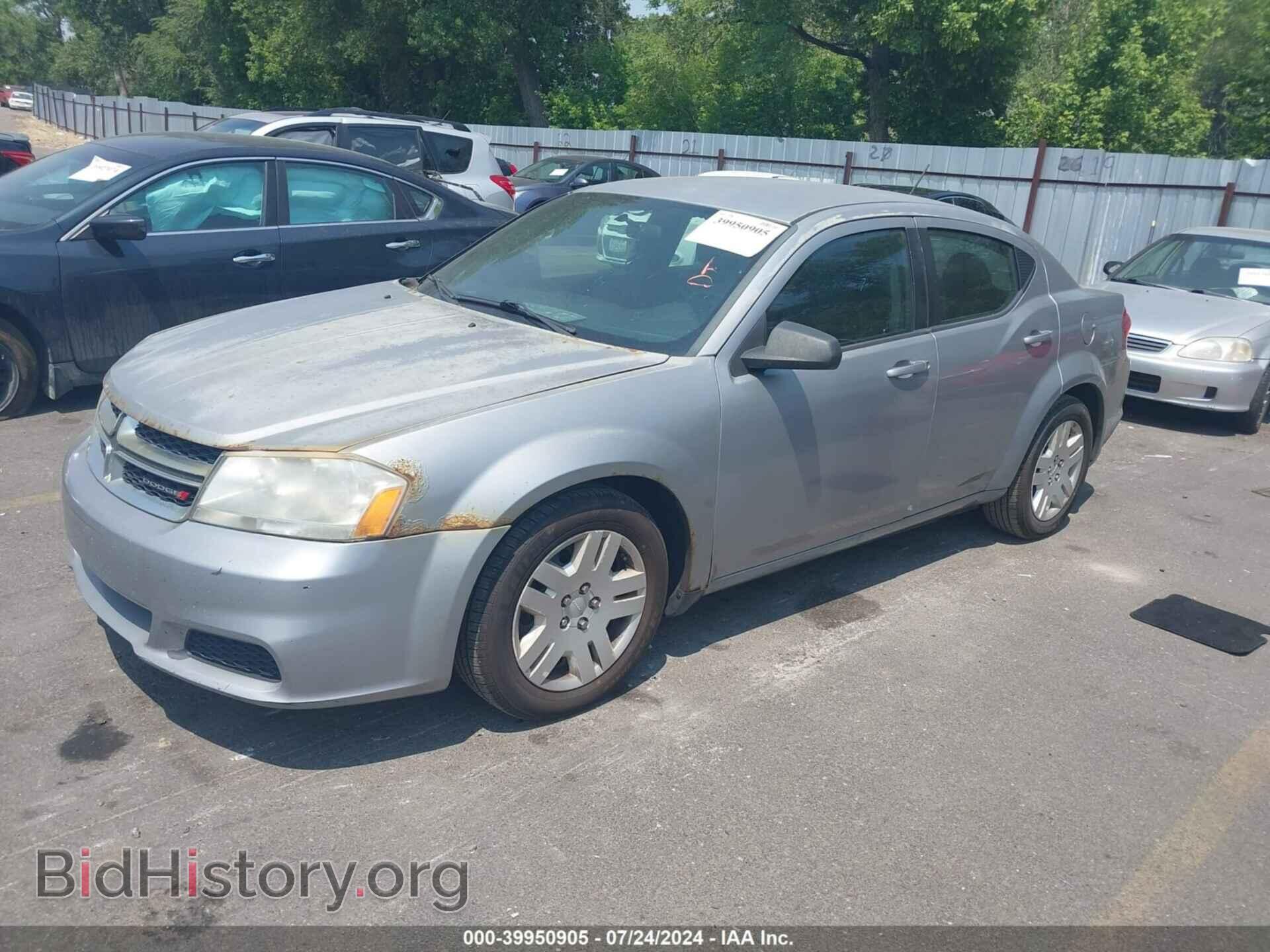 2014 DODGE AVENGER - VIN: 1C3CDZAB7EN166505 - Фото 2