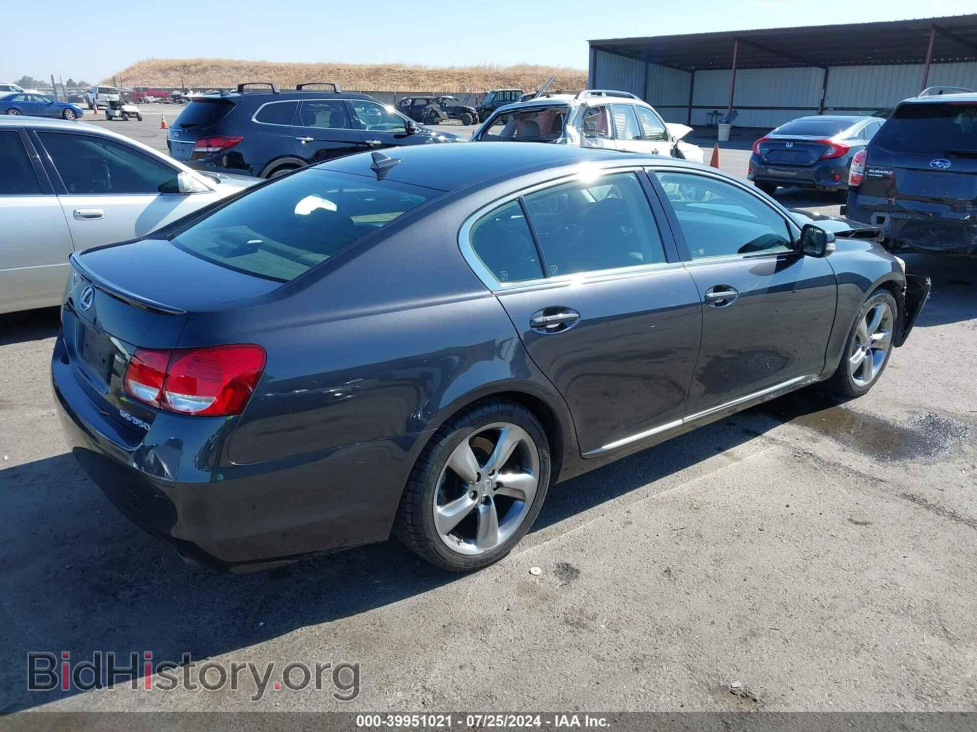 2011 LEXUS GS 350 - VIN: JTHBE1KS5B0053700 - Фото 4