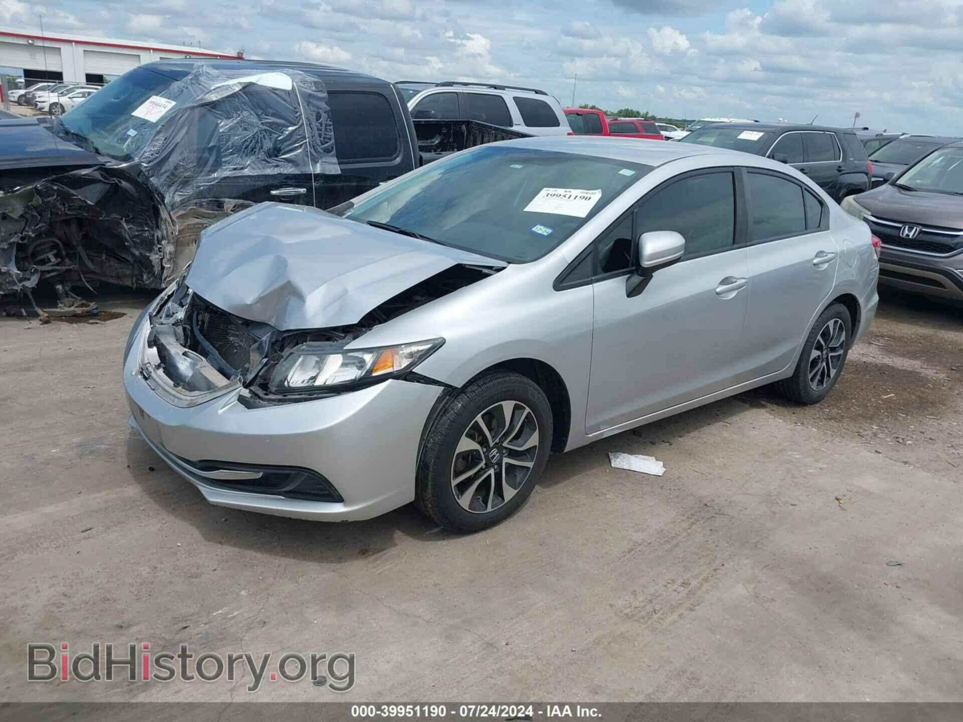 2015 HONDA CIVIC - VIN: 19XFB2F74FE114751 - Фото 2