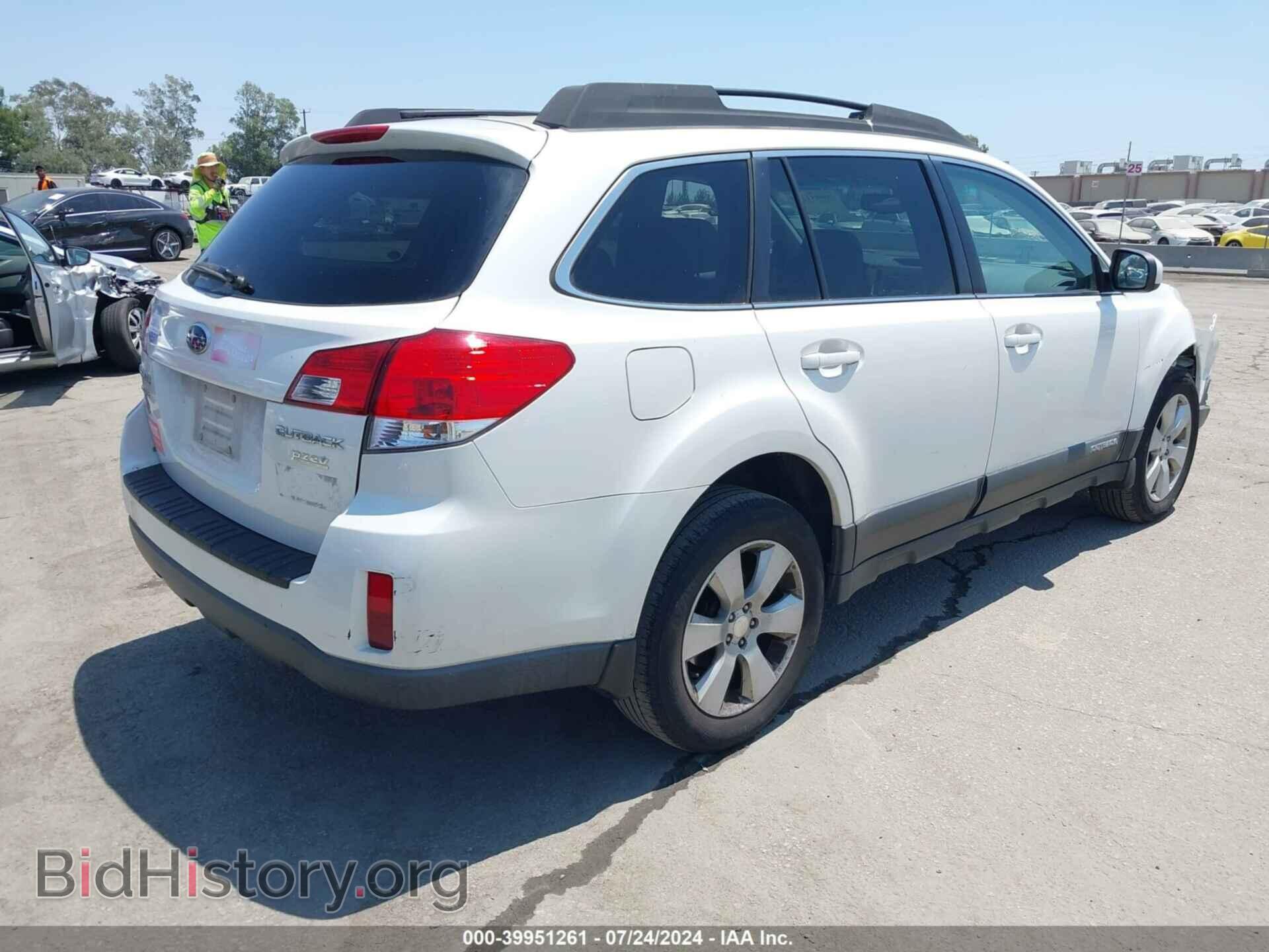 2012 SUBARU OUTBACK - VIN: 4S4BRBCC4C3230431 - Фото 4