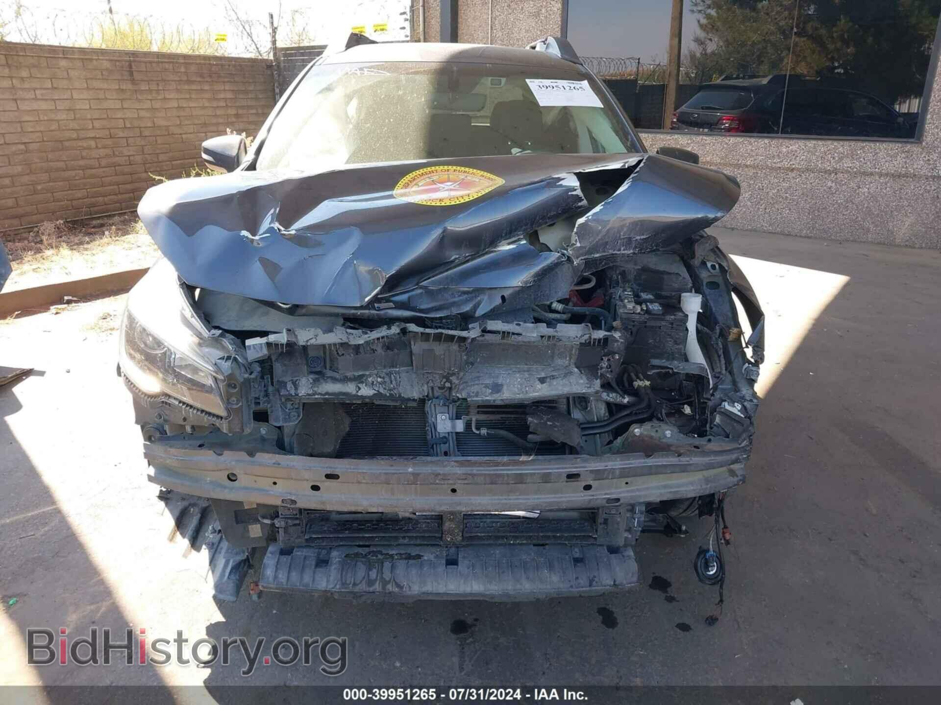 2019 SUBARU OUTBACK - VIN: 4S4BSAFC2K3373595 - Фото 6