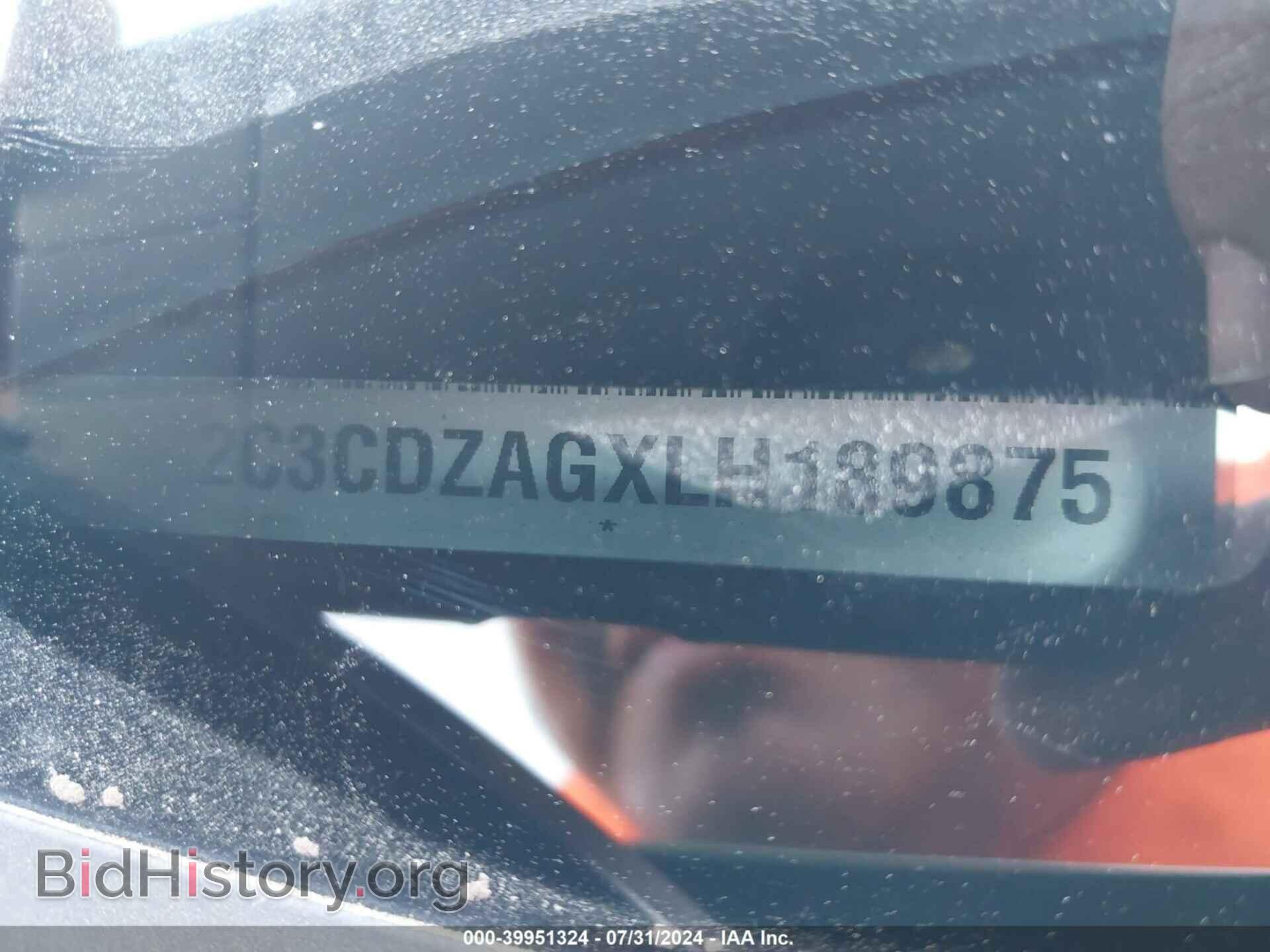 2020 DODGE CHALLENGER - VIN: 2C3CDZAGXLH189875 - Фото 9