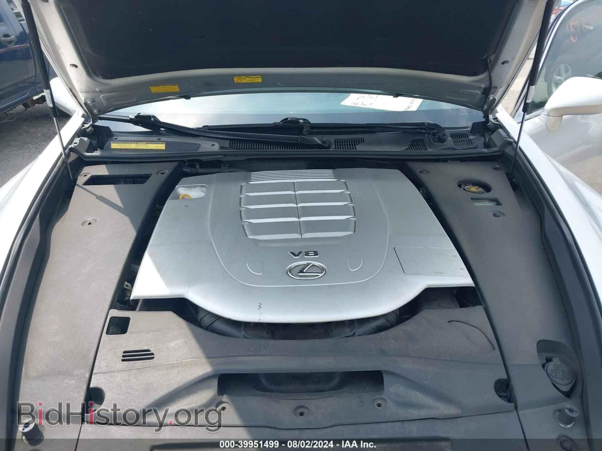 2009 LEXUS LS 460 - VIN: JTHCL46F995003534 - Фото 10