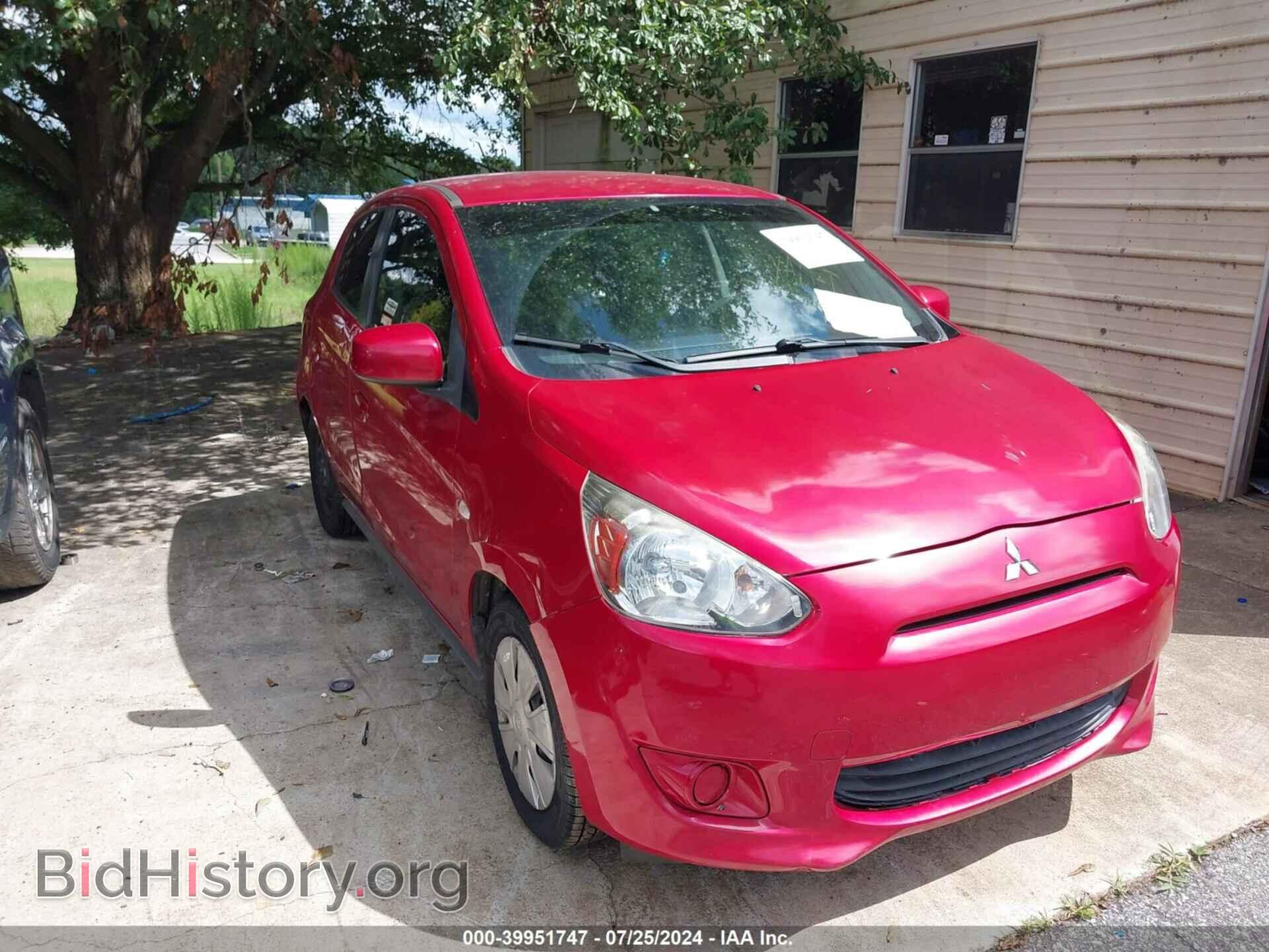 Фотография ML32A3HJ7FH012650 - MITSUBISHI MIRAGE 2015