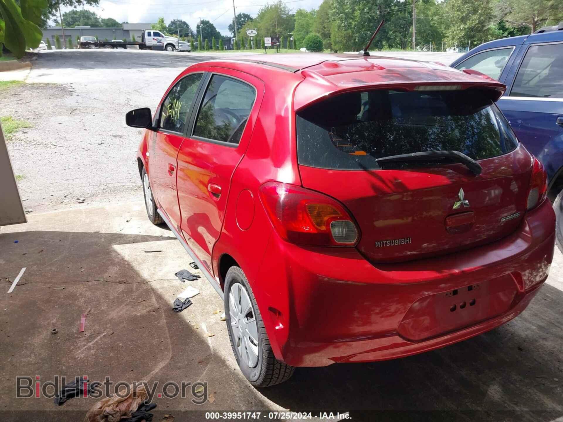 2015 MITSUBISHI MIRAGE - VIN: ML32A3HJ7FH012650 - Фото 3
