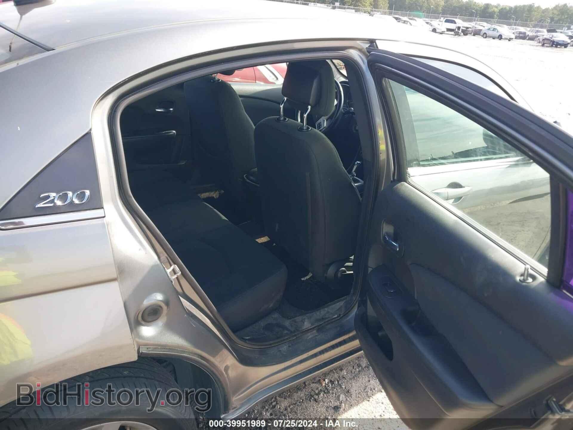 2012 CHRYSLER 200 - VIN: 1C3CCBBB7CN106679 - Фото 8