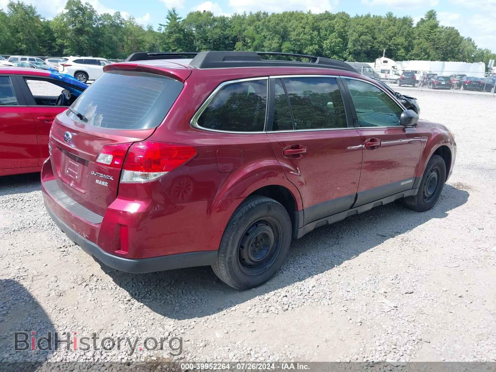 2011 SUBARU OUTBACK - VIN: 4S4BRBAC3B3433974 - Фото 4
