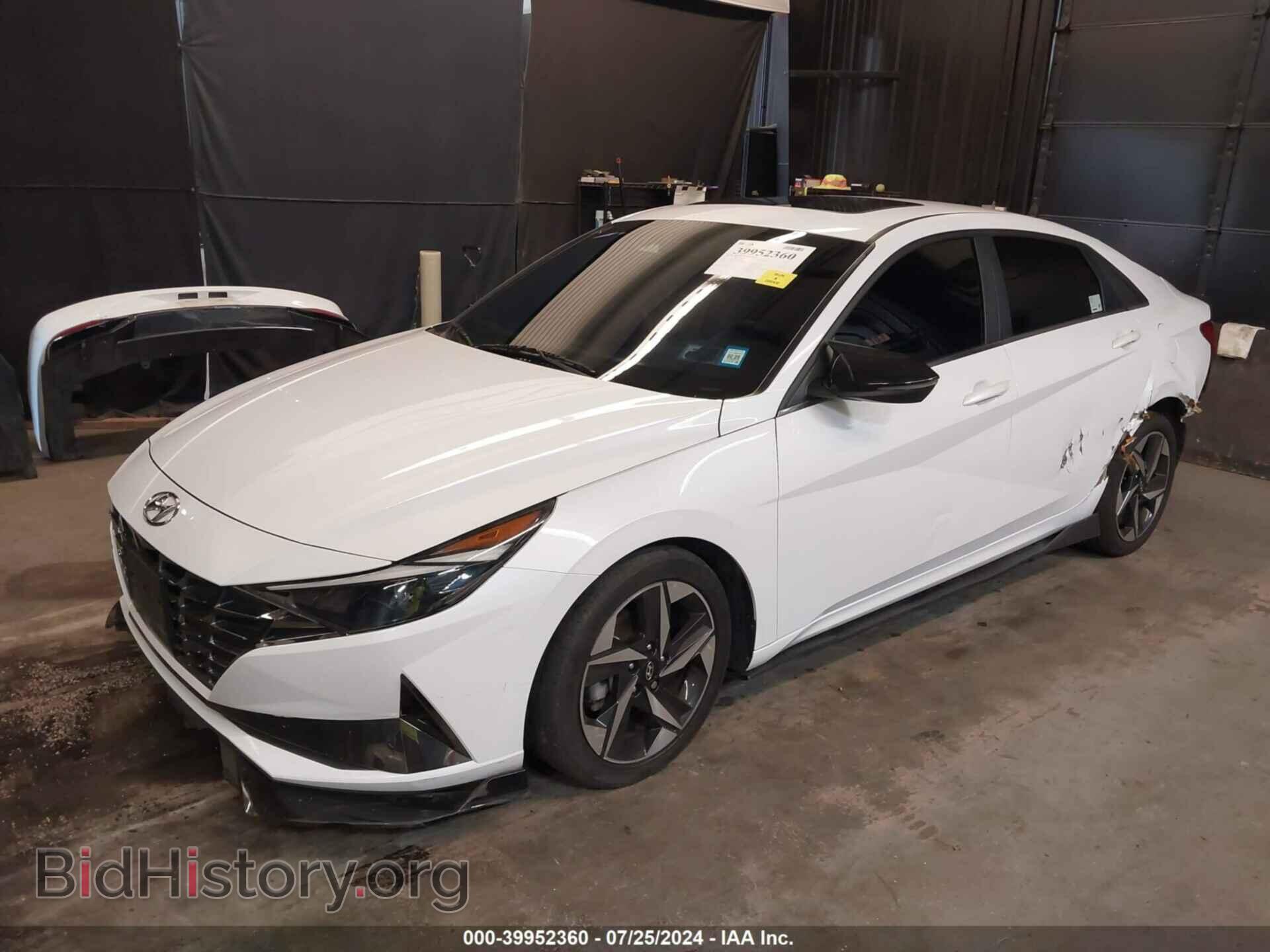 2021 HYUNDAI ELANTRA - VIN: 5NPLN4AG1MH013169 - Фото 2