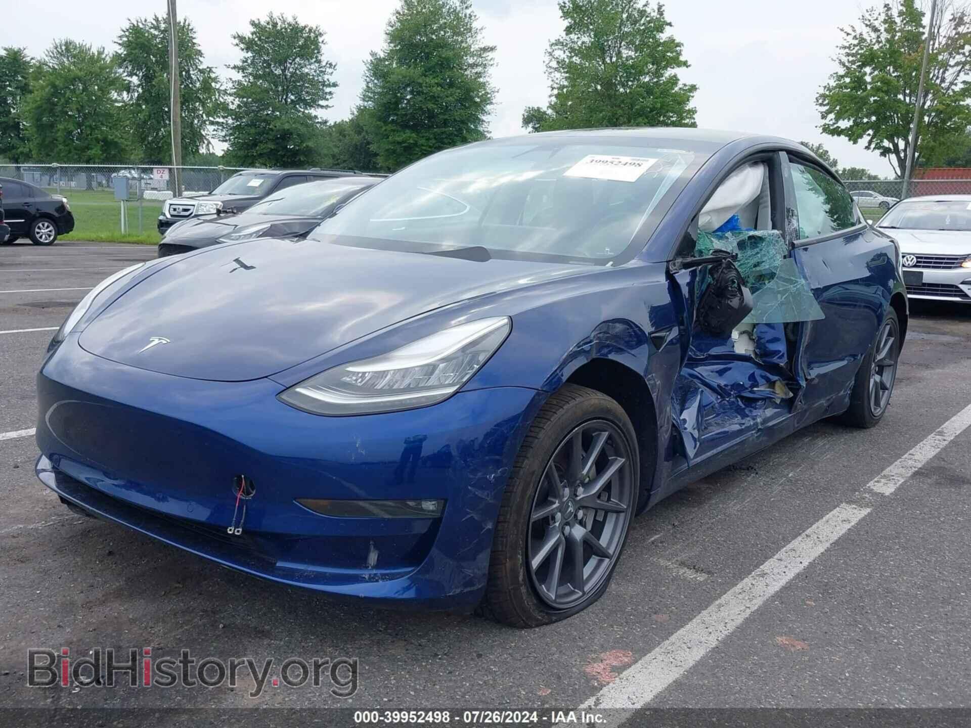2021 TESLA MODEL 3 - VIN: 5YJ3E1EB5MF853256 - Фото 2