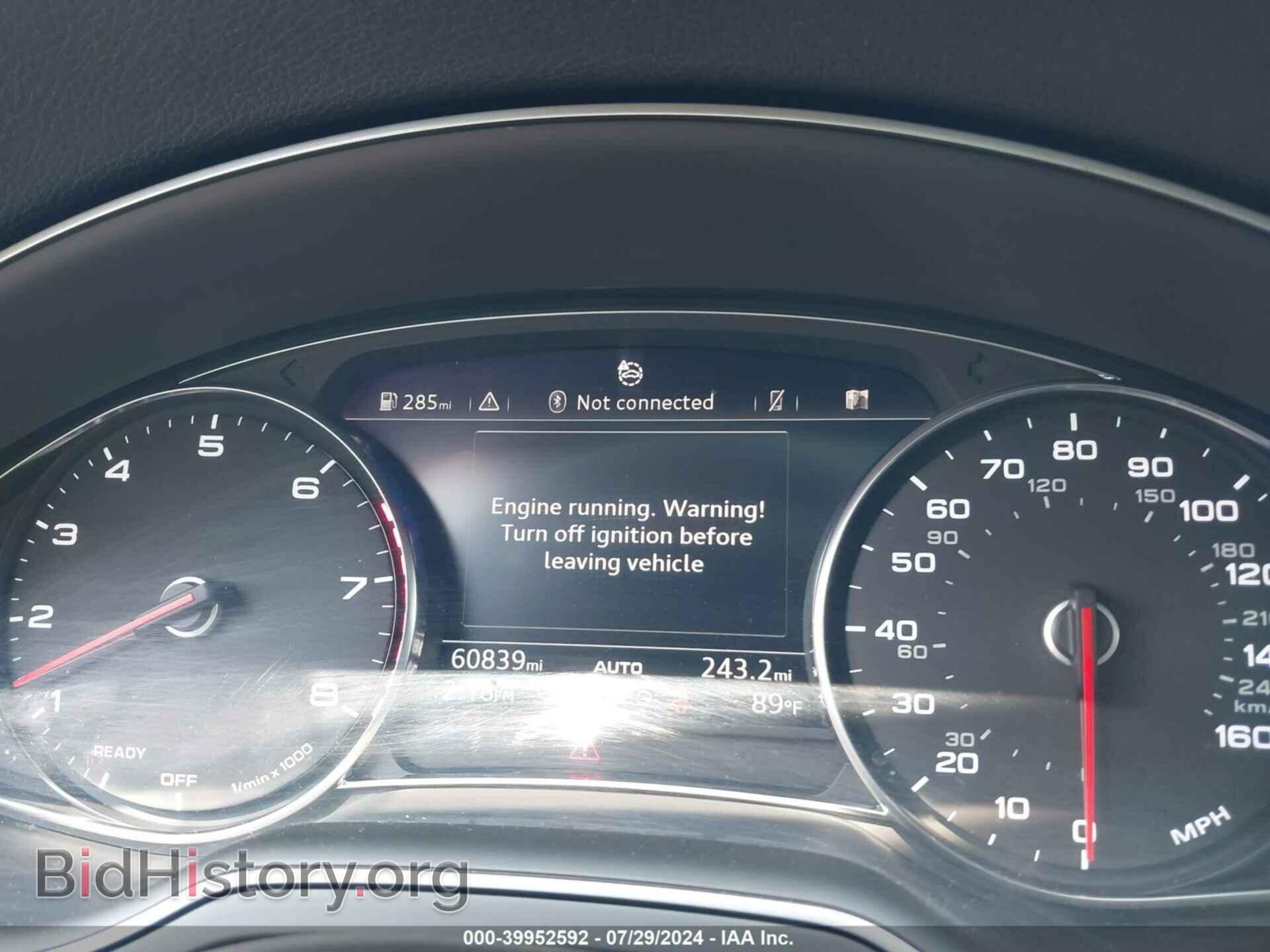 2019 AUDI Q7 - VIN: WA1AAAF73KD031616 - Фото 7