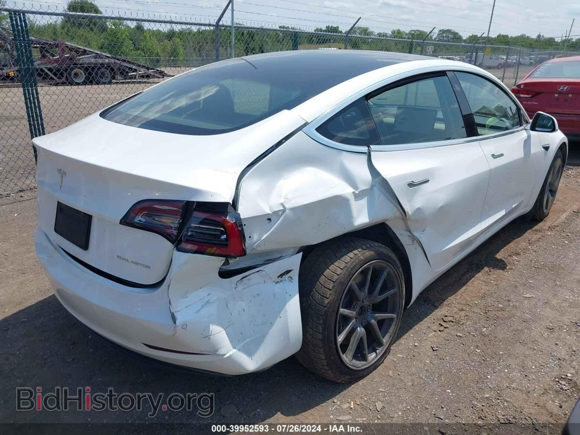 2019 TESLA MODEL 3 - VIN: 5YJ3E1EB7KF433348 - Фото 4