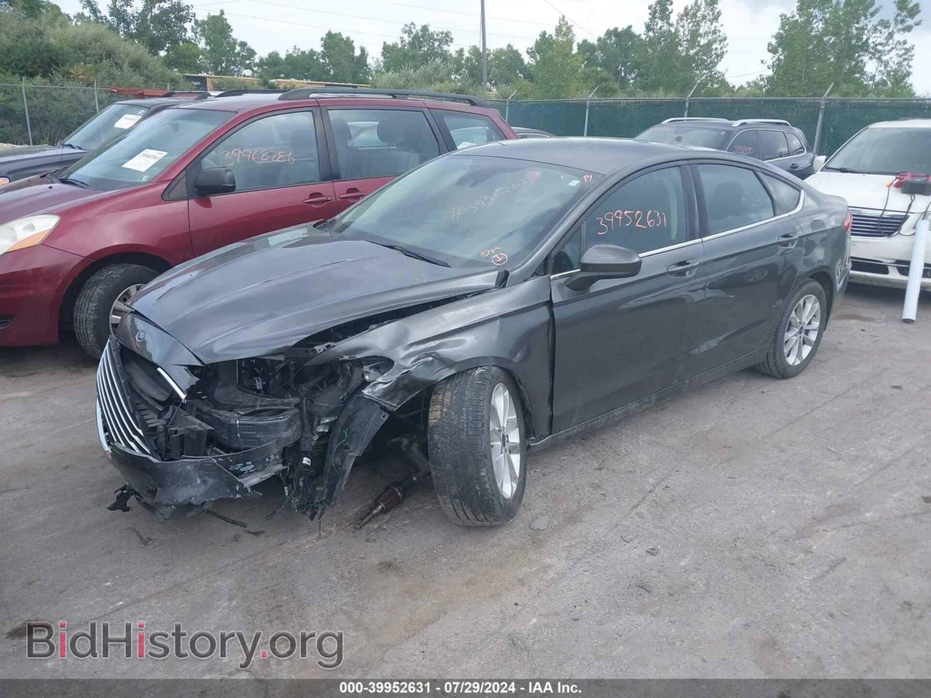 2020 FORD FUSION - VIN: 3FA6P0HD8LR223085 - Фото 2