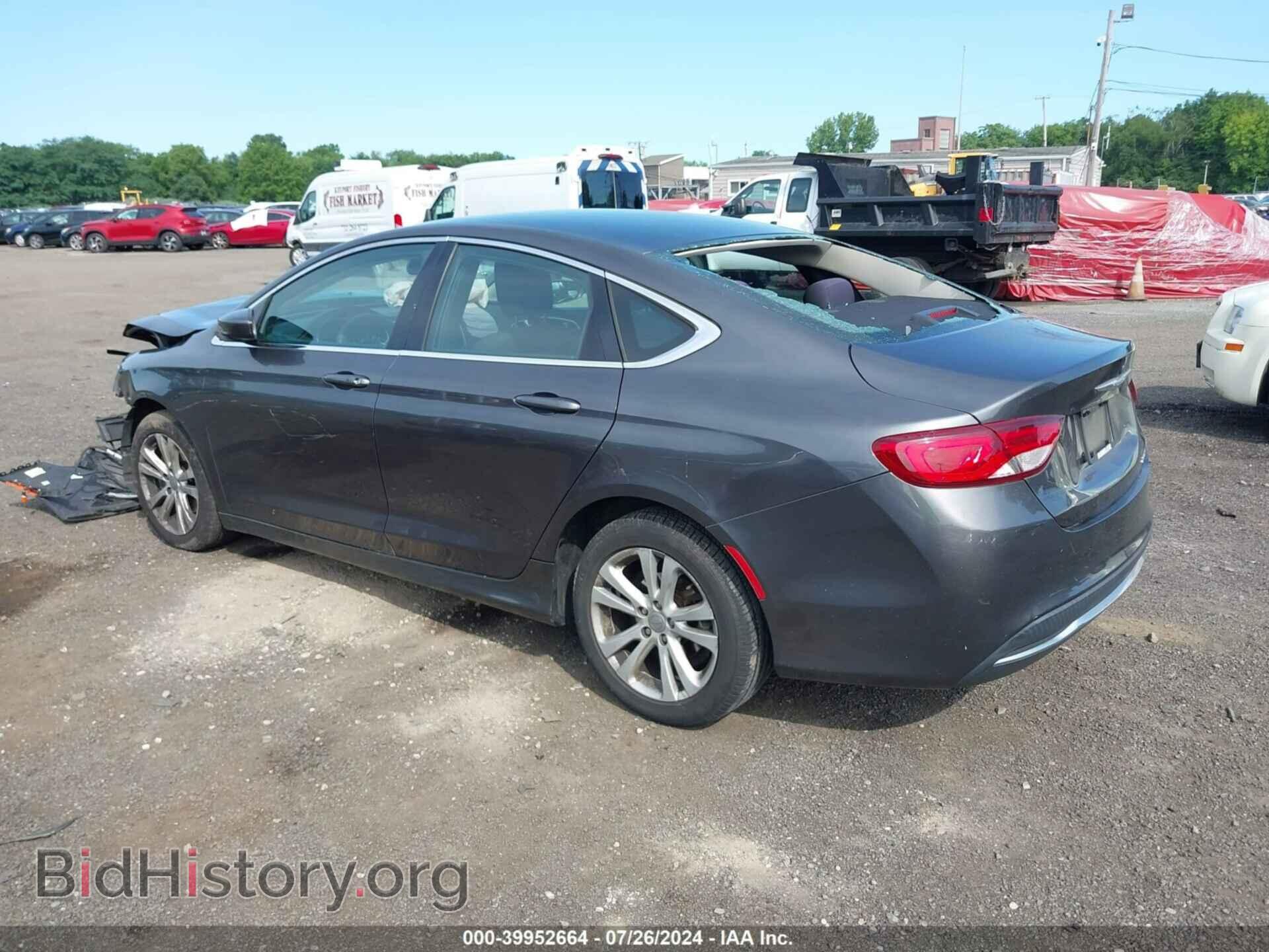 2015 CHRYSLER 200 - VIN: 1C3CCCAB2FN634318 - Фото 3