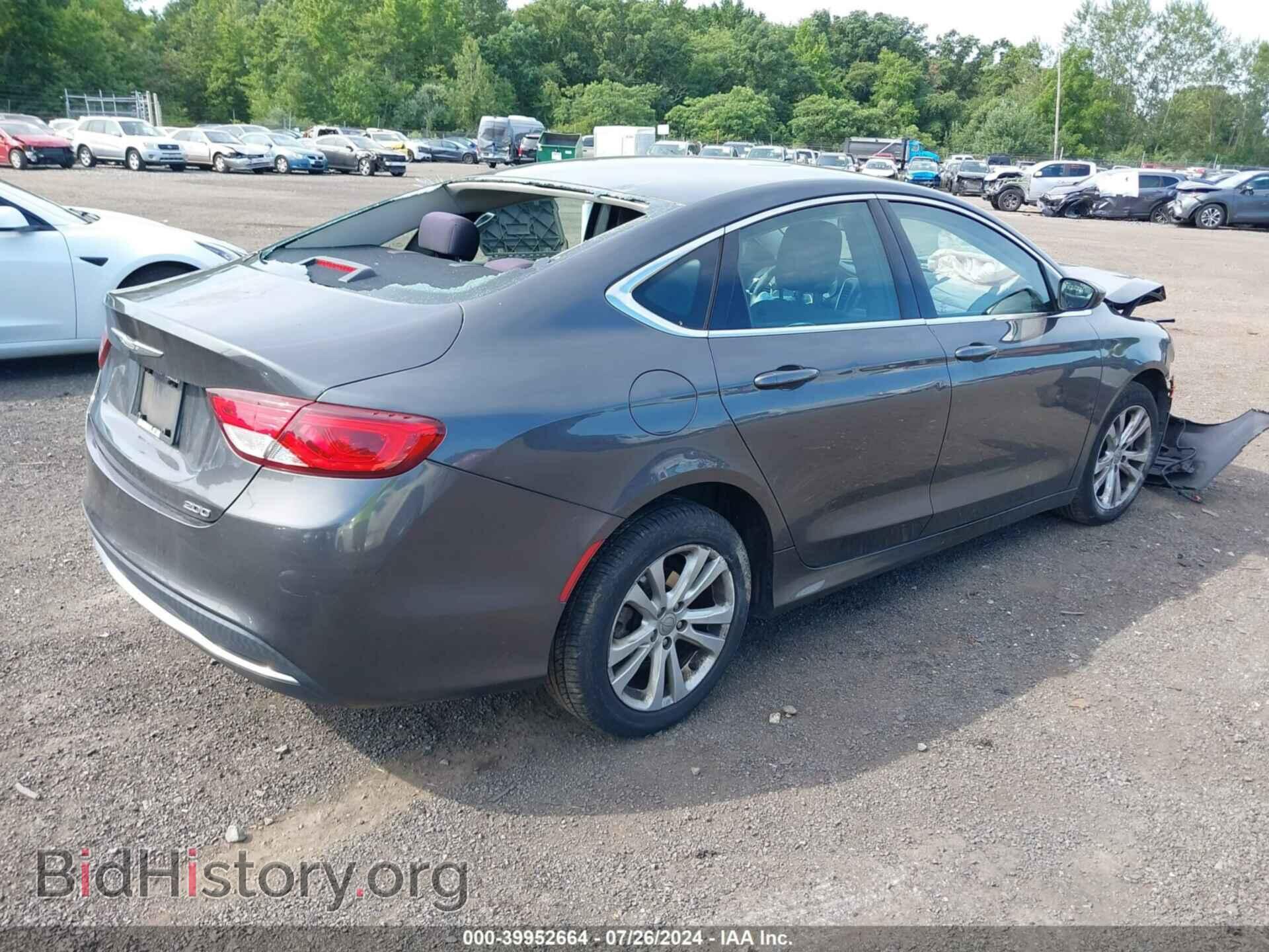2015 CHRYSLER 200 - VIN: 1C3CCCAB2FN634318 - Фото 4