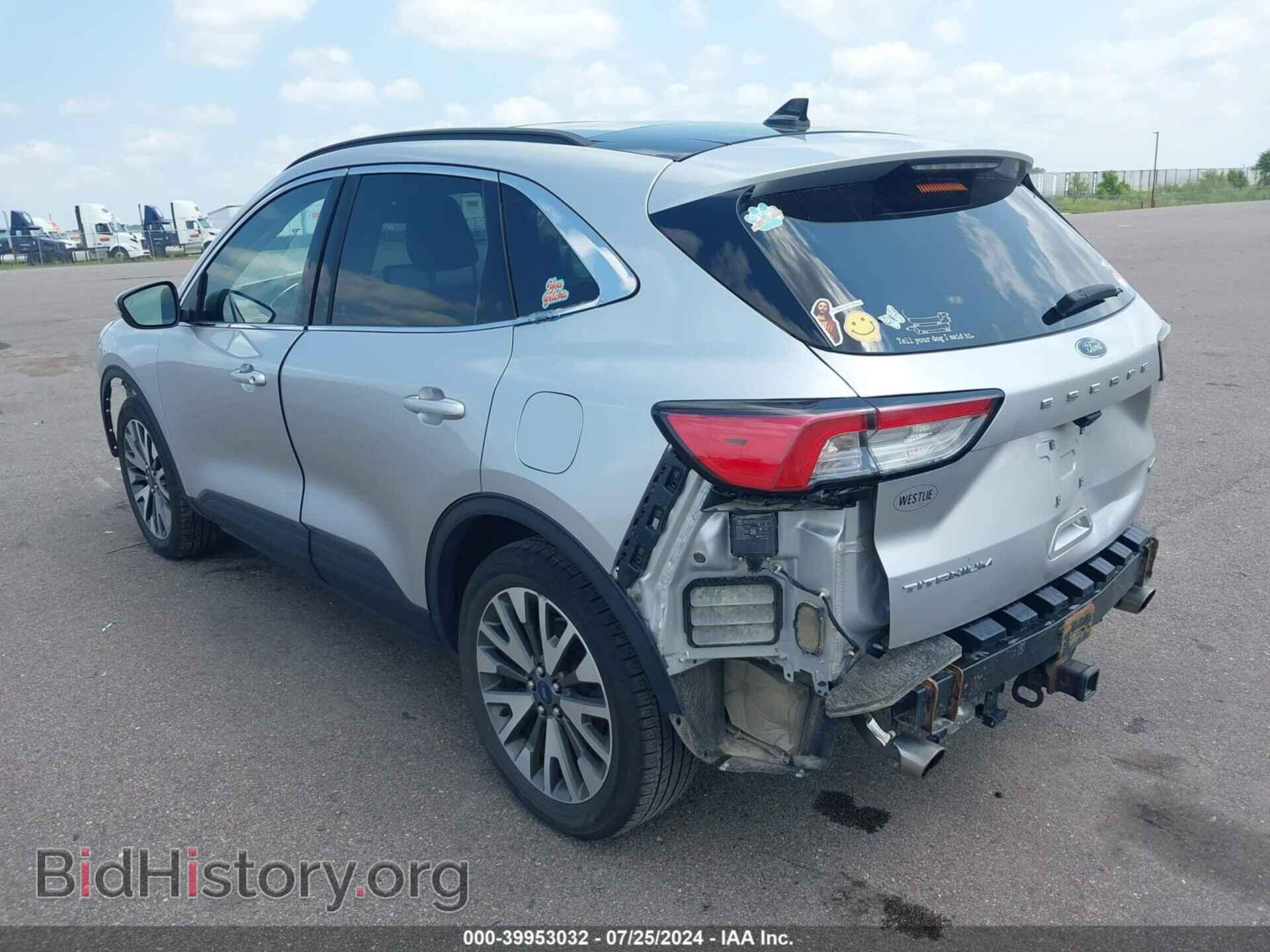 2020 FORD ESCAPE - VIN: 1FMCU9J98LUA78232 - Photo 3