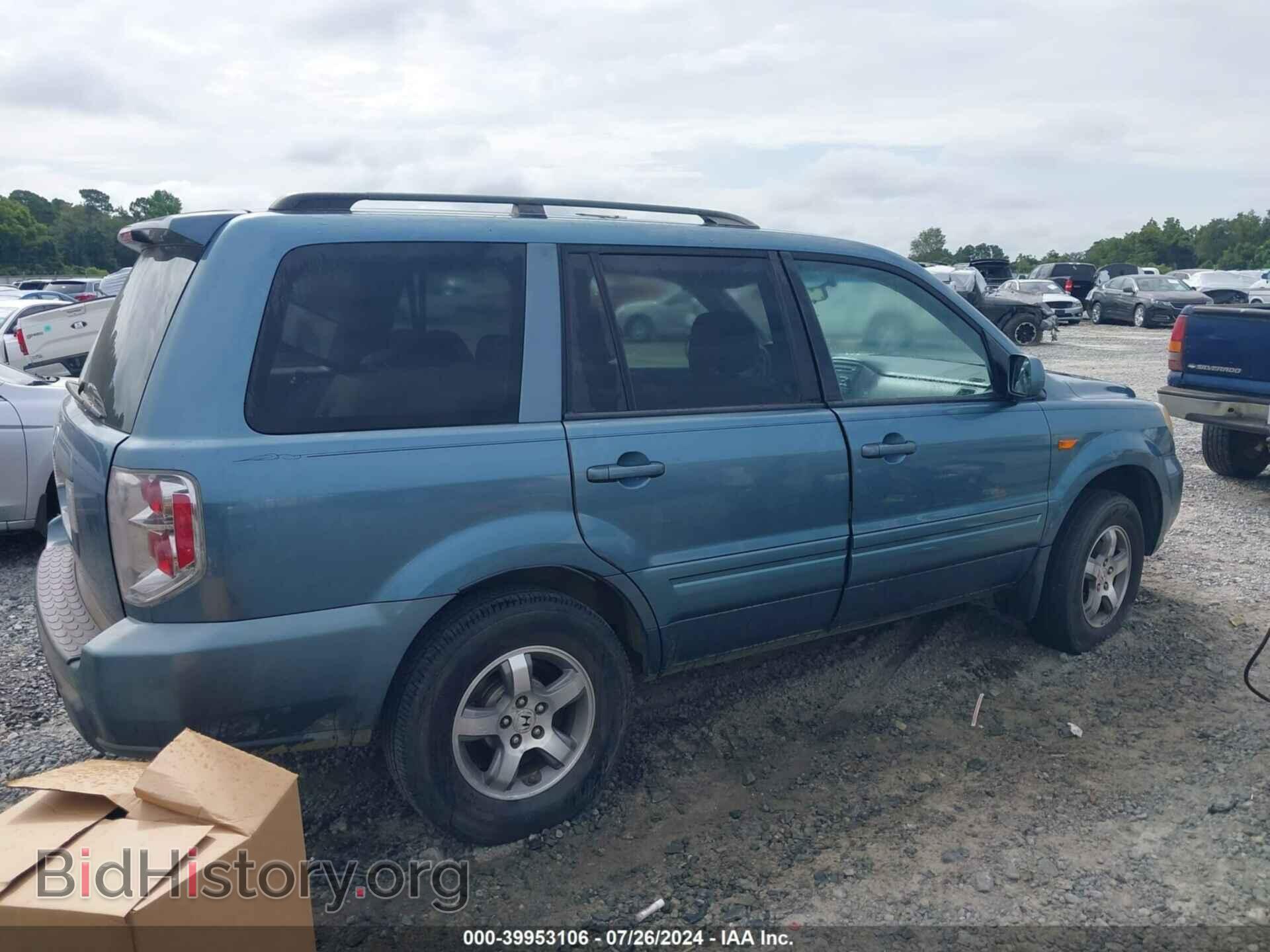 2006 HONDA PILOT - VIN: 5FNYF28406B013524 - Фото 4