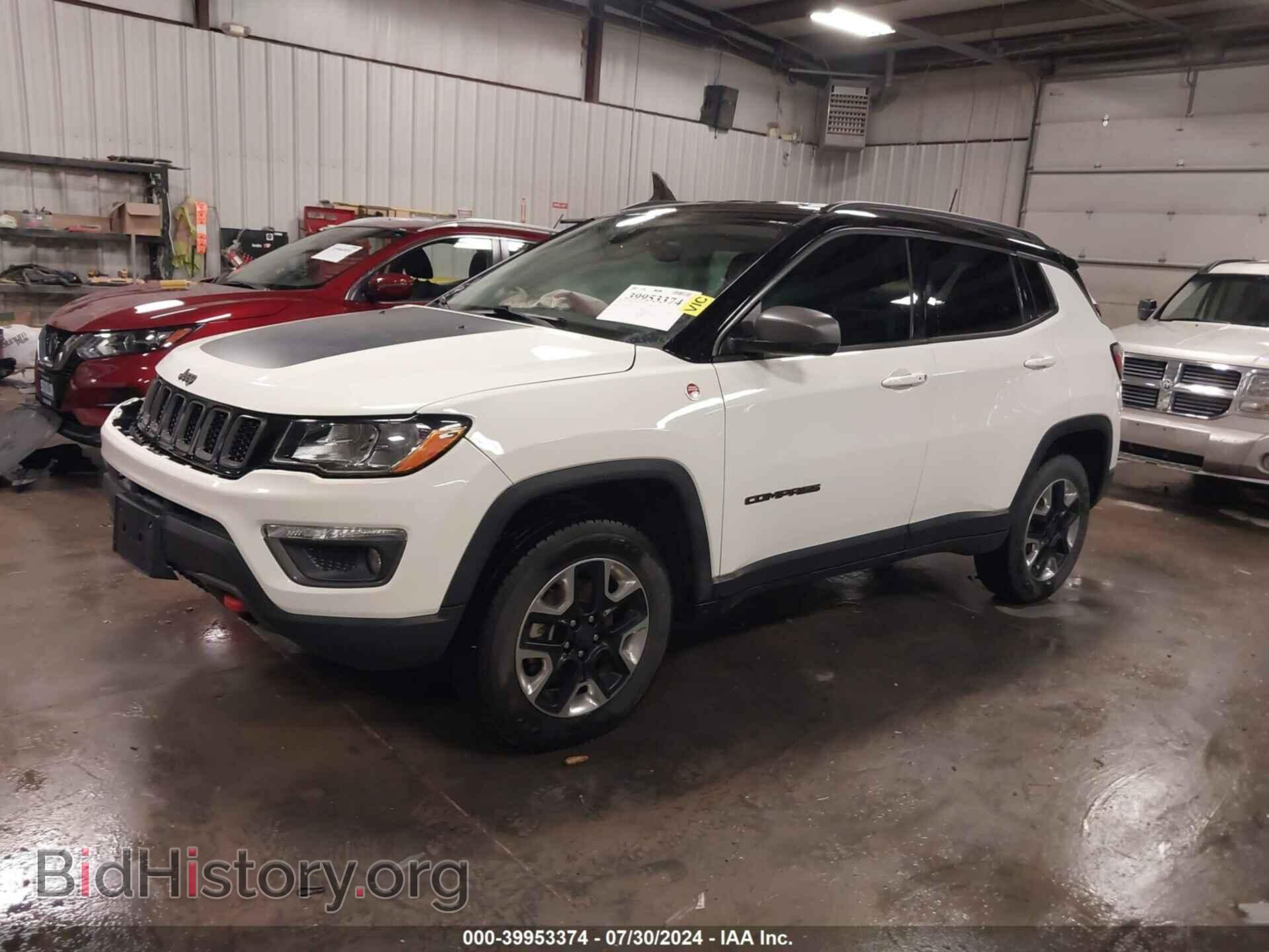 2018 JEEP COMPASS - VIN: 3C4NJDDB0JT401543 - Фото 2