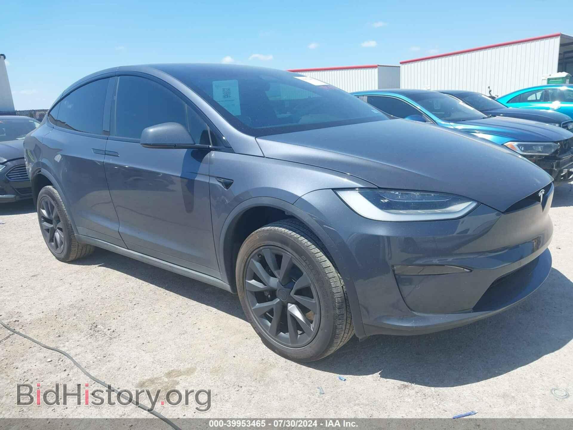 Photo 7SAXCBE58NF362918 - TESLA MODEL X 2022