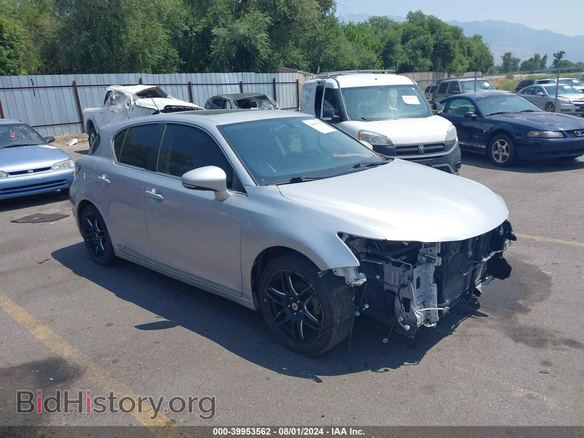 Photo JTHKD5BH9D2141879 - LEXUS CT 200H 2013