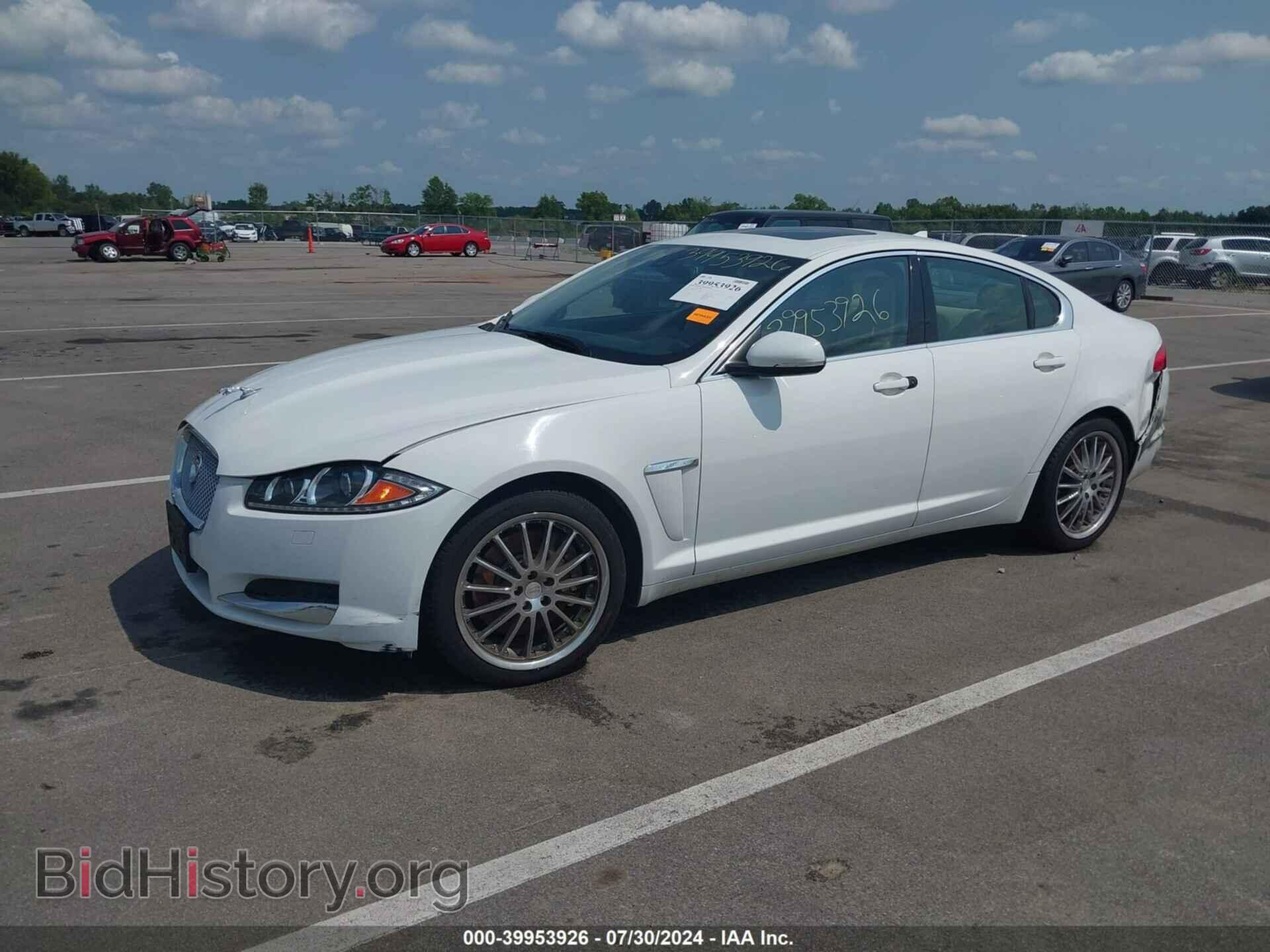 2013 JAGUAR XF - VIN: SAJWJ0EF5D8S89275 - Фото 2