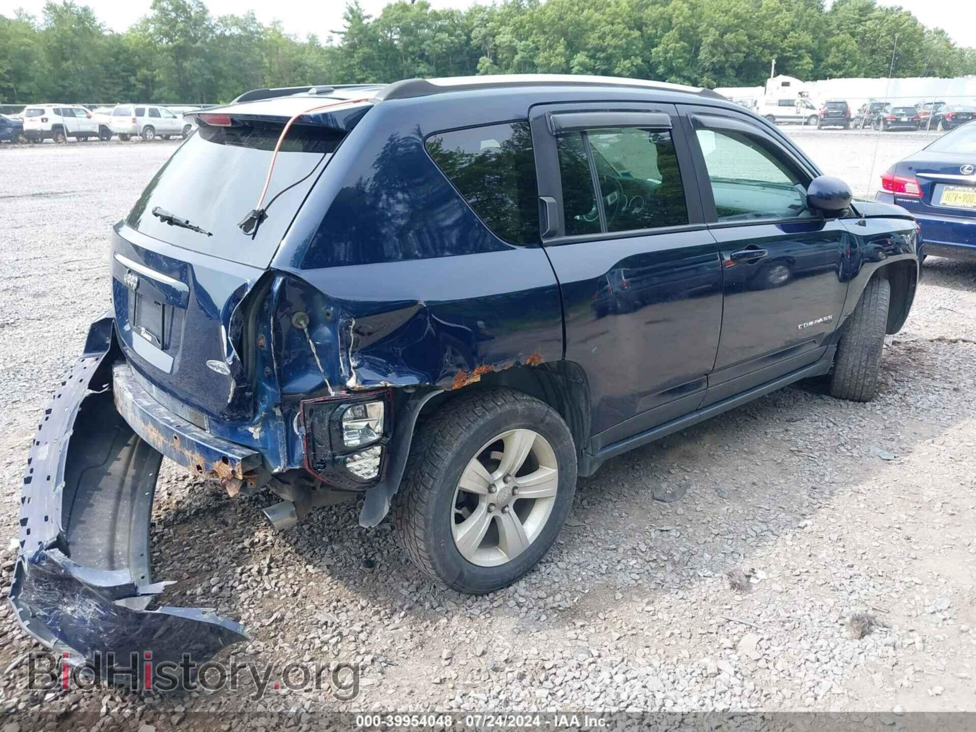 2016 JEEP COMPASS - VIN: 1C4NJDEB2GD799660 - Фото 4