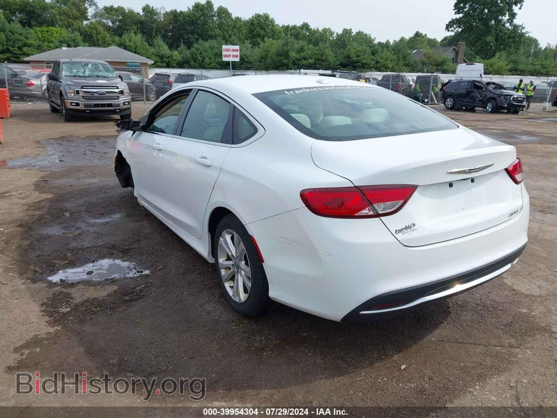 2015 CHRYSLER 200 - VIN: 1C3CCCAB4FN674495 - Фото 3